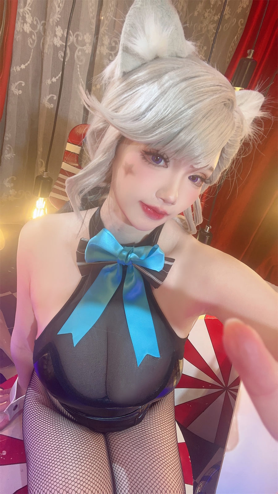 雪晴Astra原神琳妮特原皮兔女郎102p1v