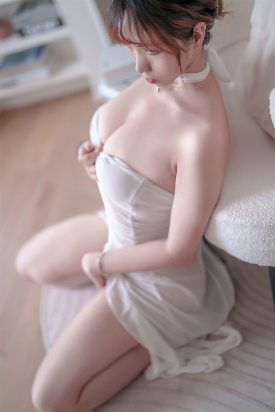 Meroko_魅瞳太太的白色连衣裙42p_1