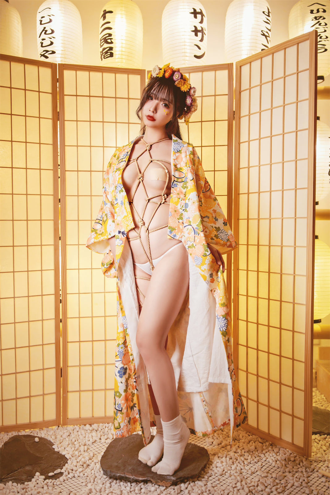 yuuhui玉汇和服捆绑47p