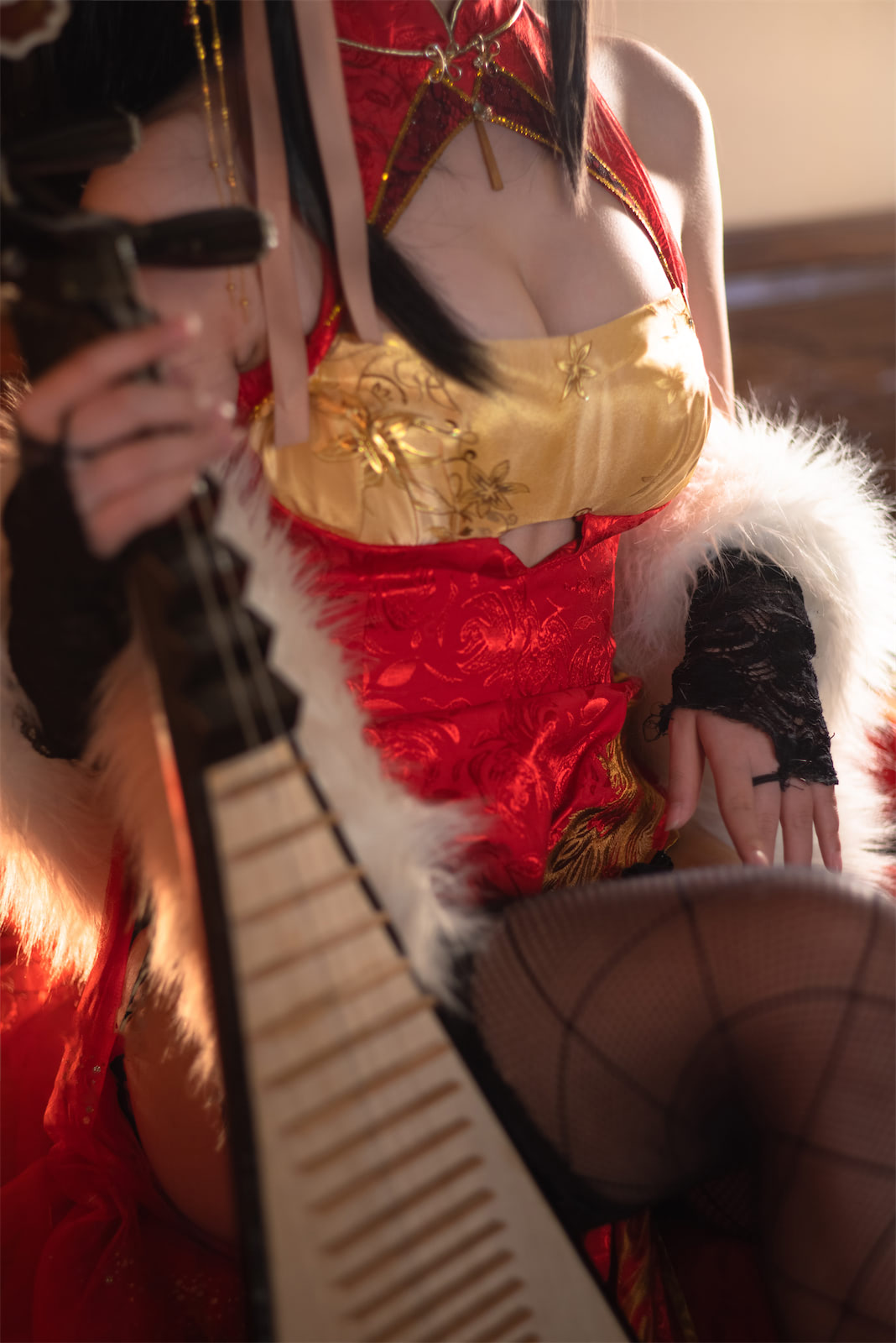 yuuhui玉汇大凤旗袍23p