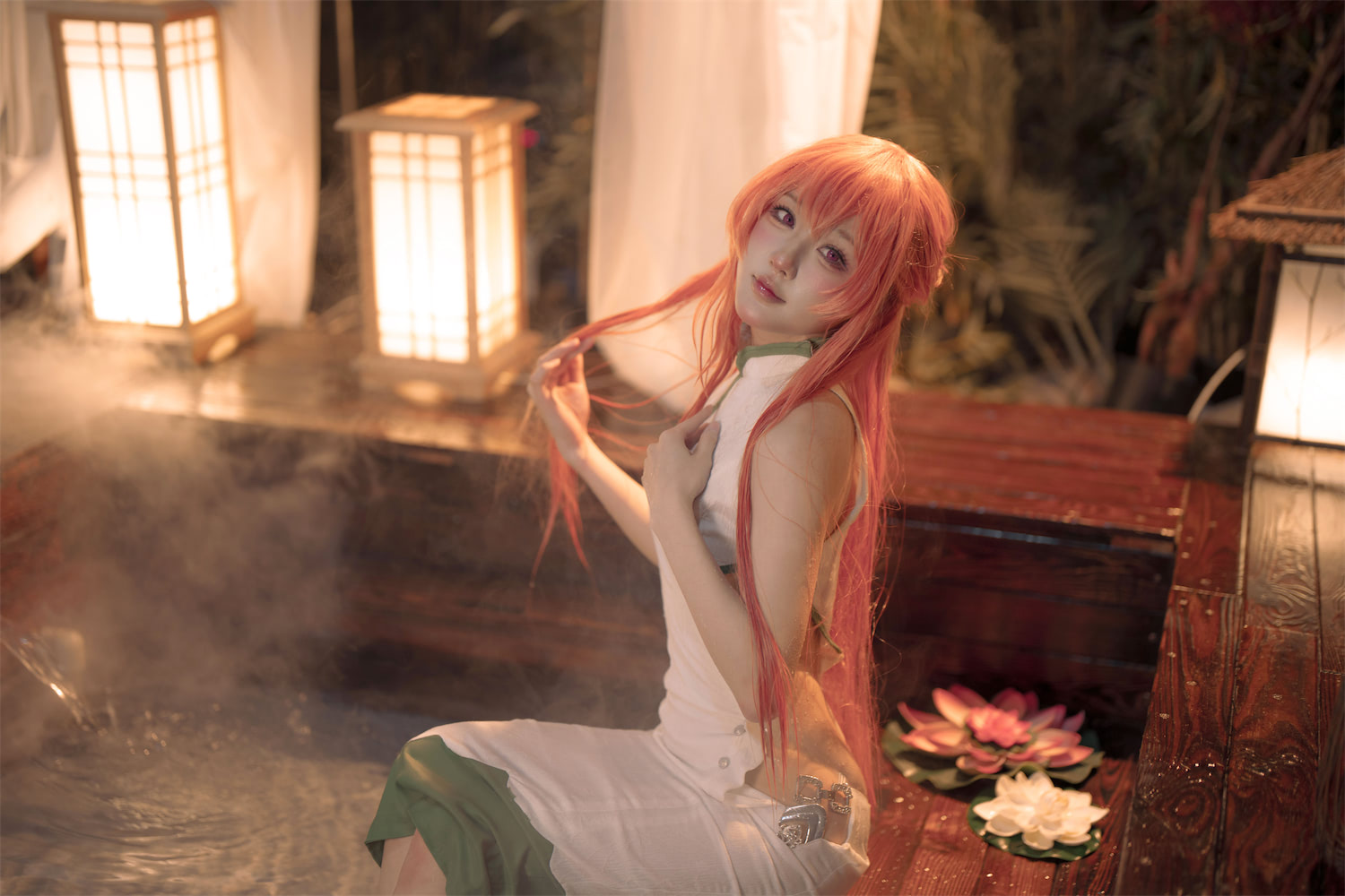 阿包也是兔娘碧蓝航线英仙座旗袍30p