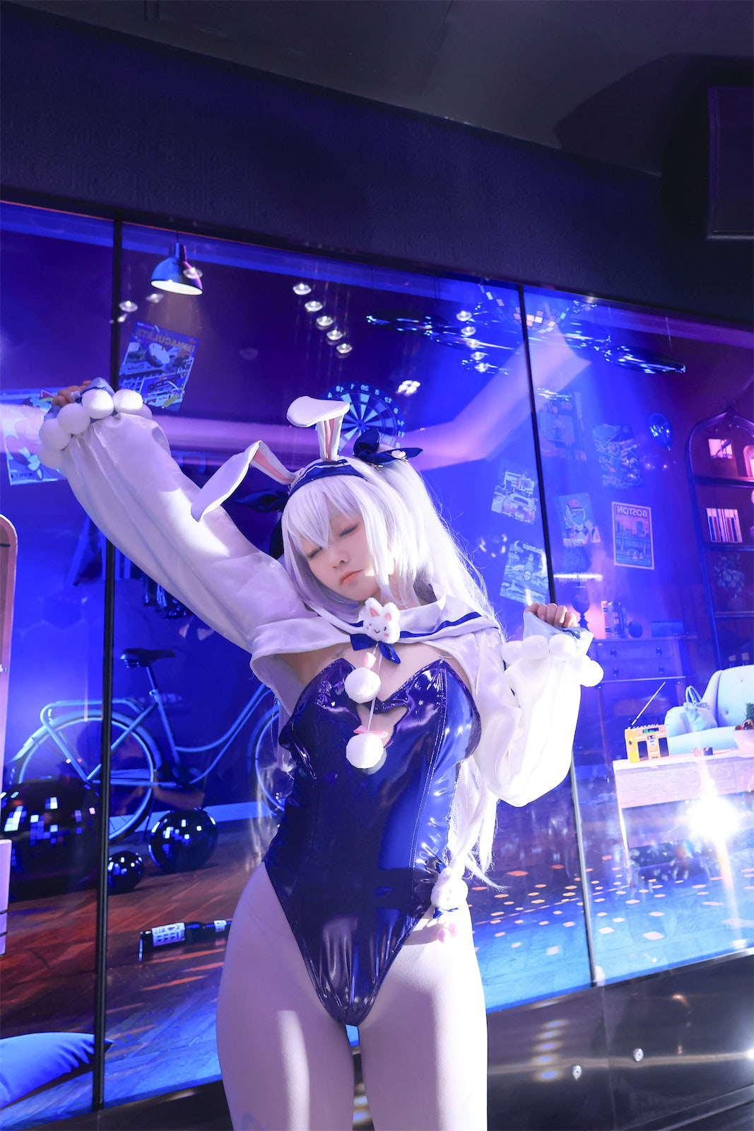 G44不会受伤拉菲兔女郎27p