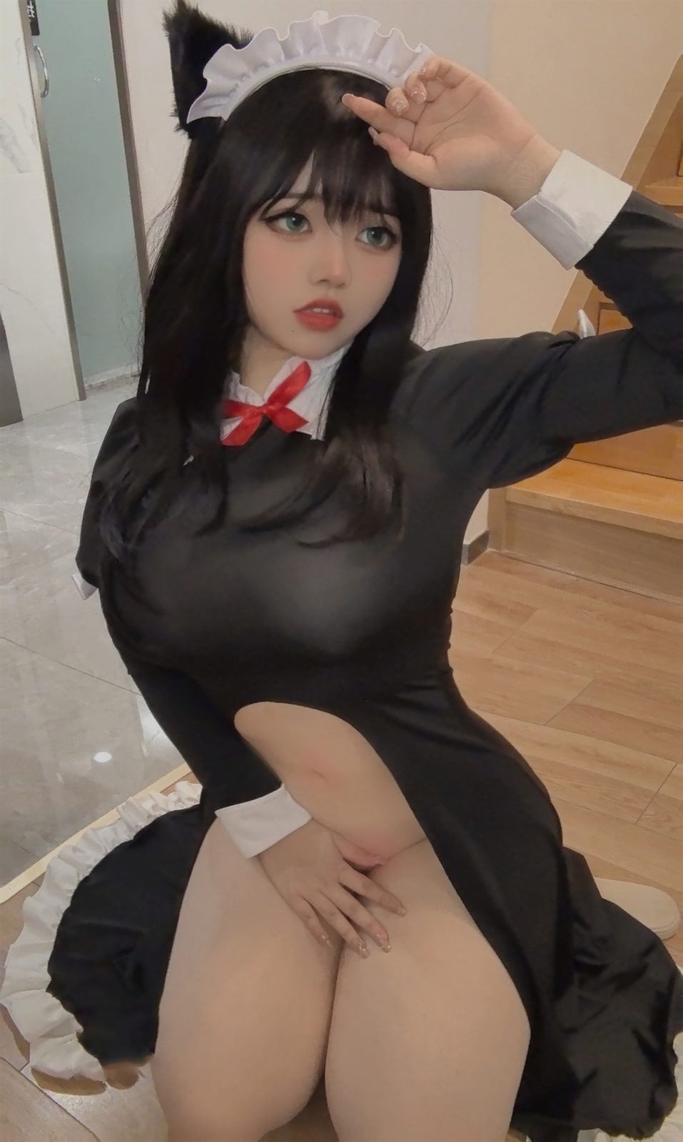 啊日日_Ganlory侍奉女仆自摄25p