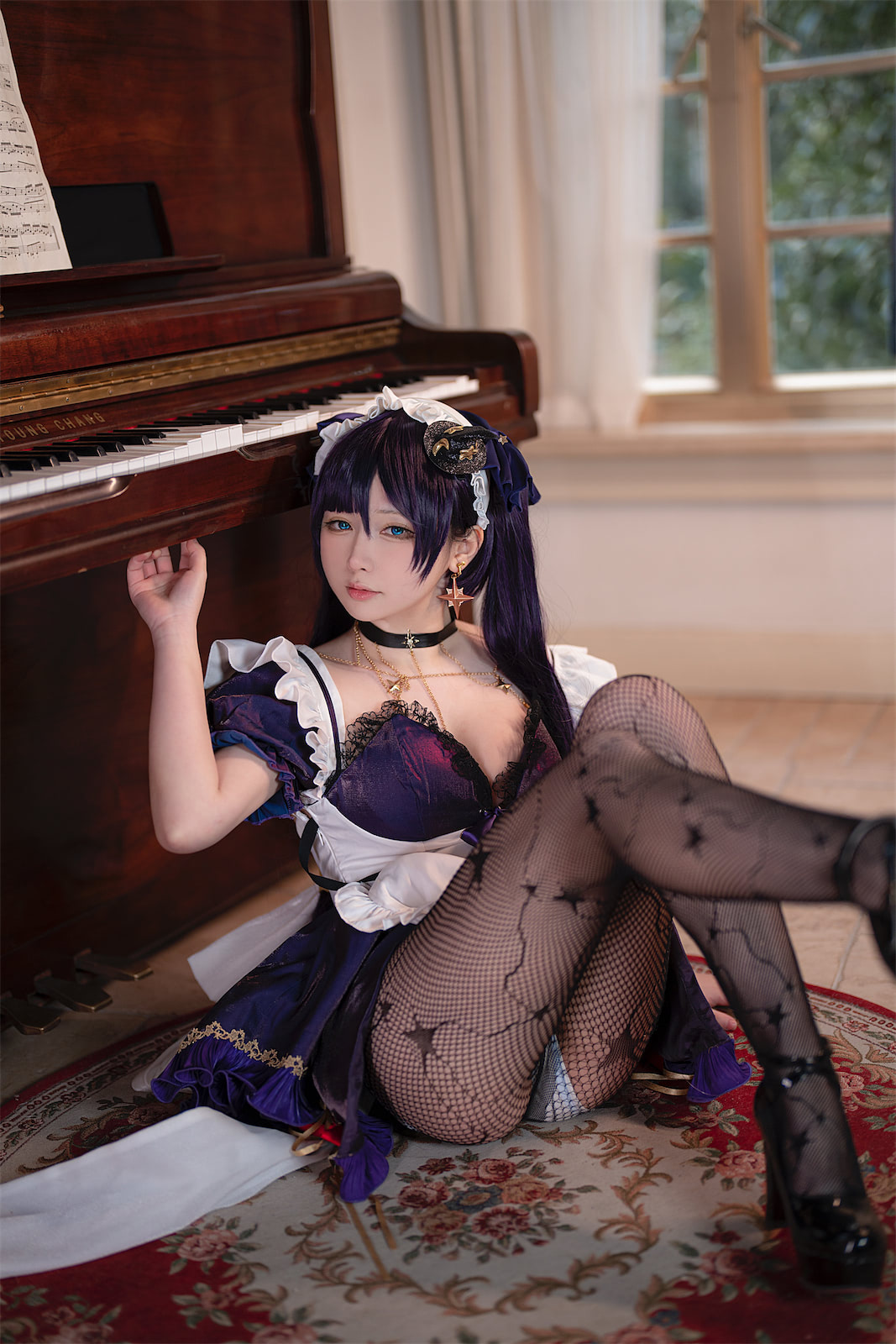 樱梨梨Eriri原神莫娜女仆34p