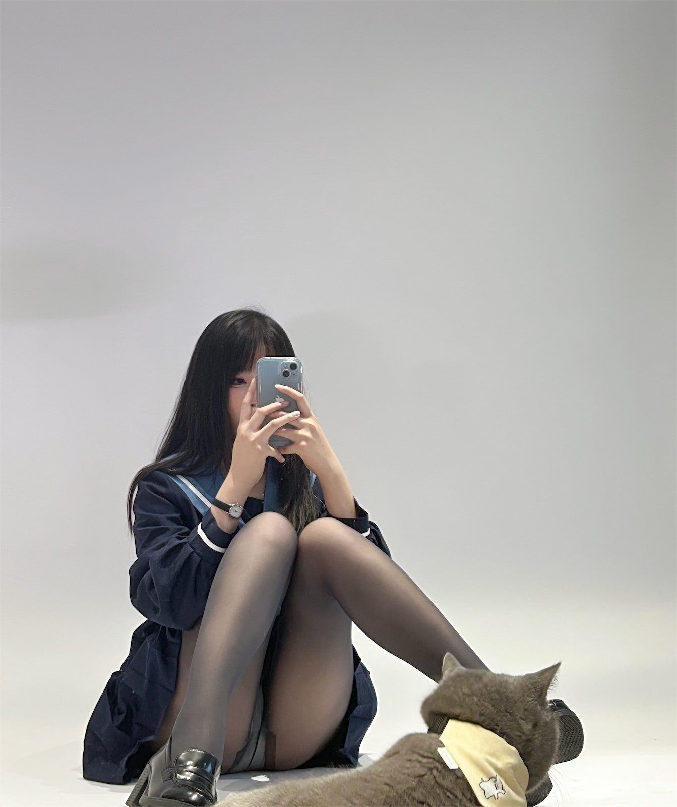 轩萧学姐JK学妹125p3v