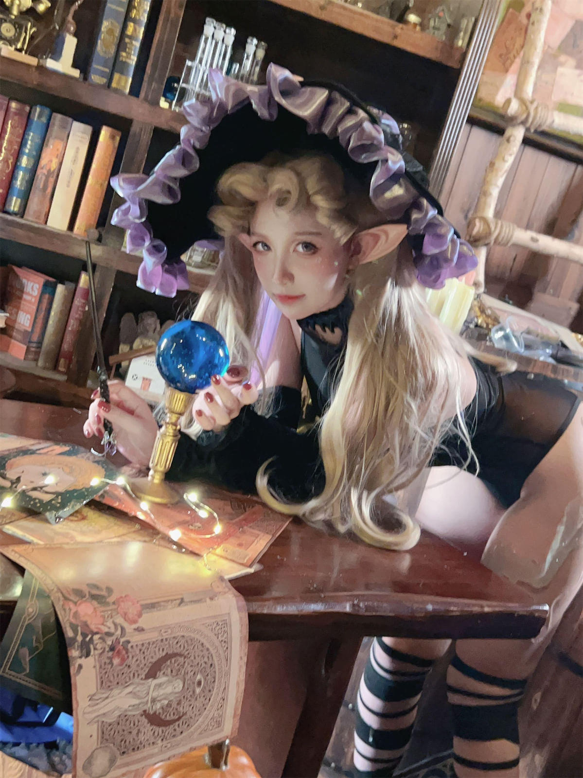 小和甜酒橙风千雅魔女猫咪118p