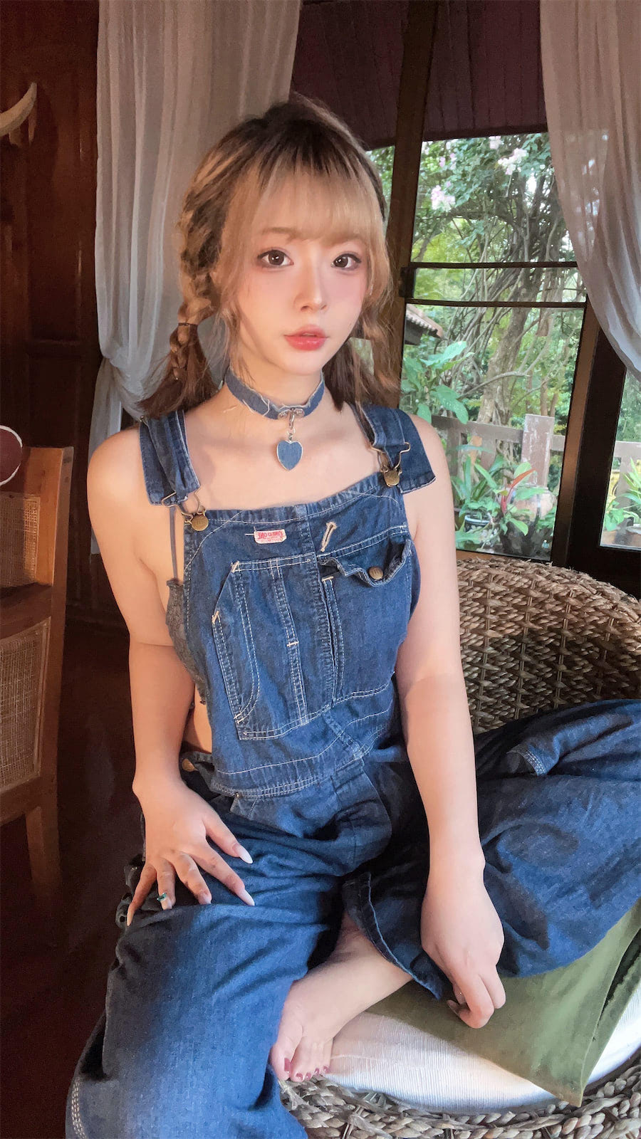 yuuhui玉汇背带裤妹妹