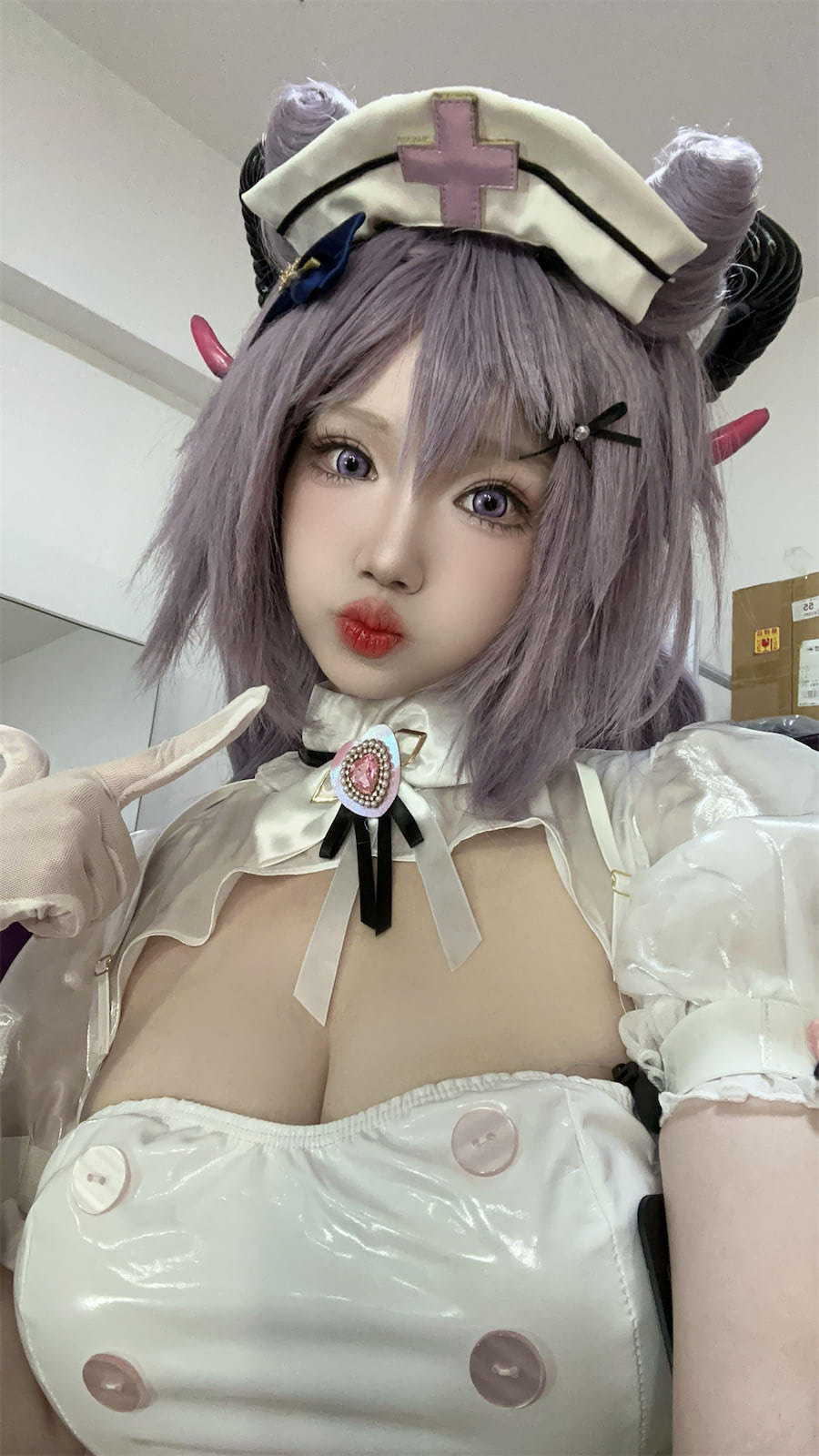 雪晴Astra万圣节护士刻晴70p4v