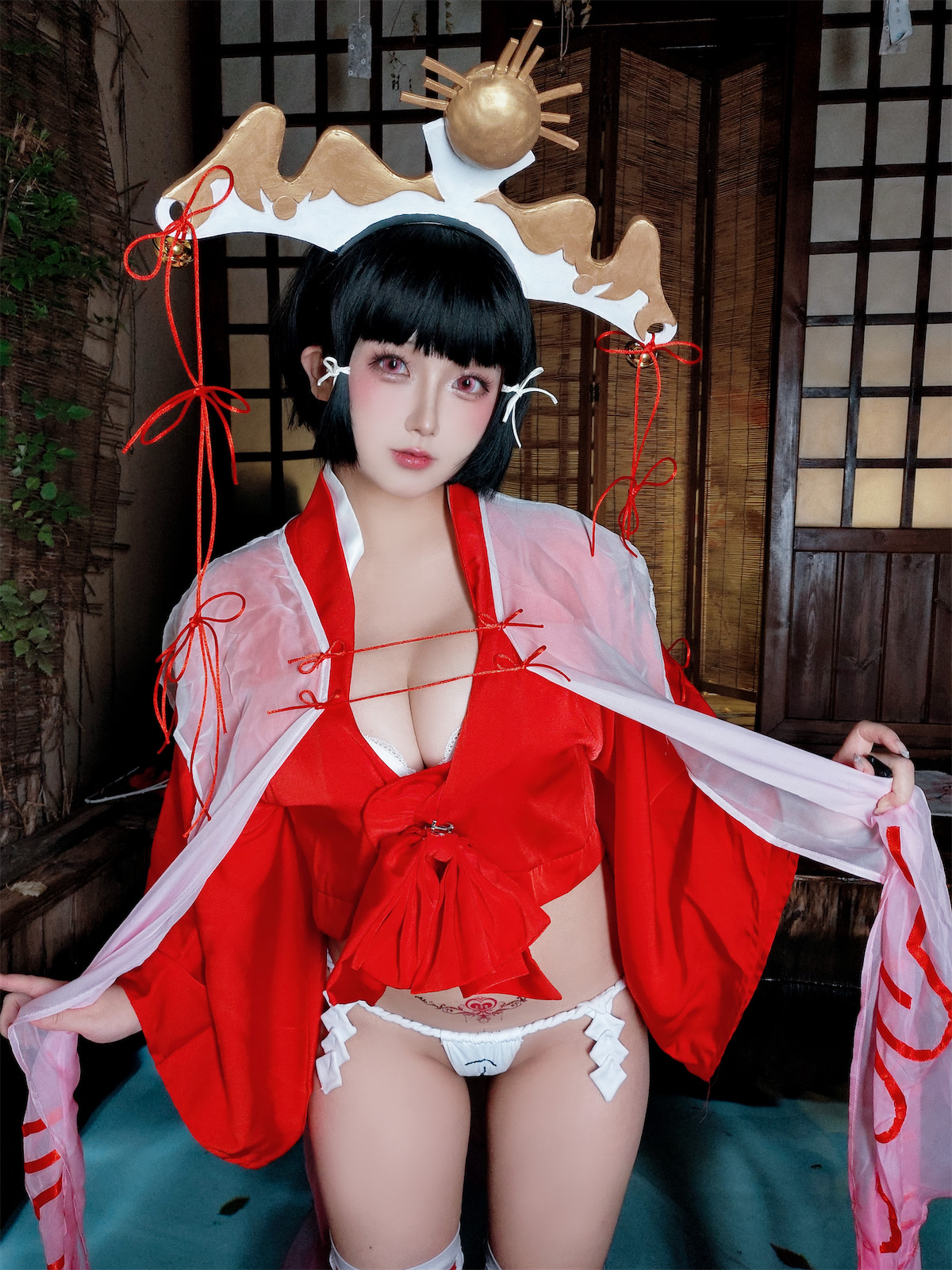 日奈娇辉夜巫女100p2v