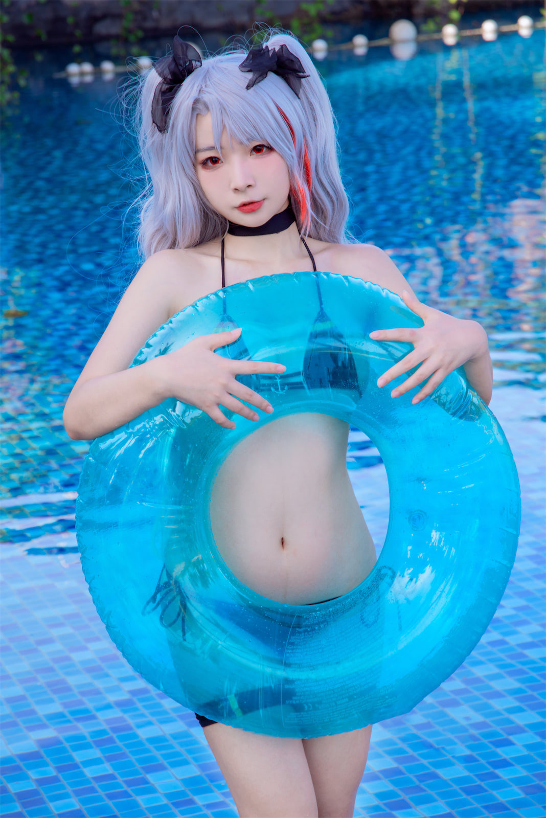 yuuhui玉汇欧根亲王泳装25p