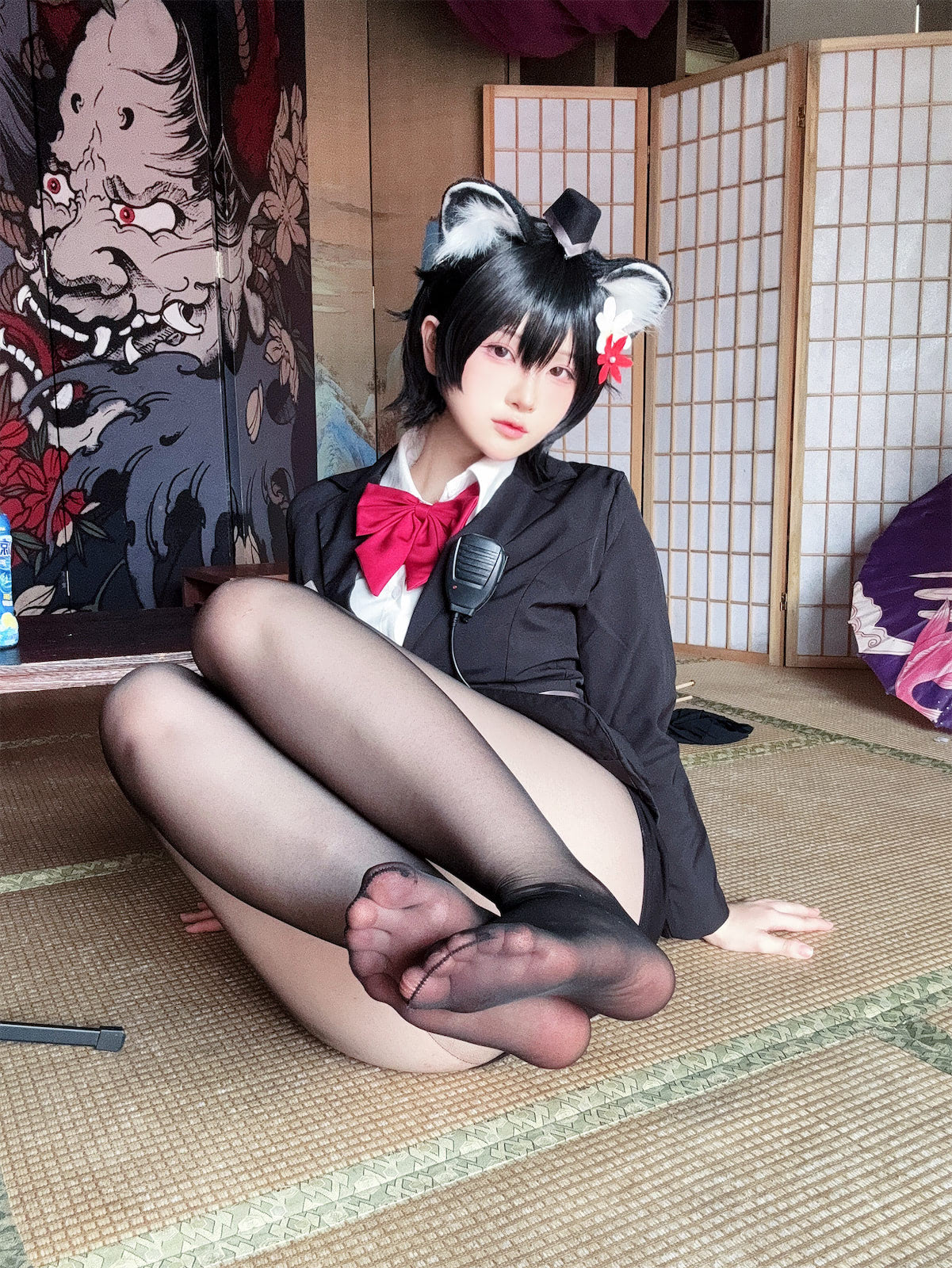 屿鱼春日椿导游55p