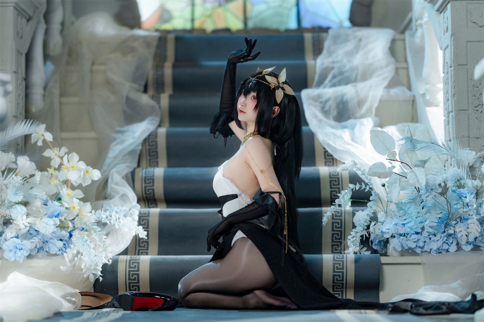 大大卷卷小卷碧蓝航线镇海礼服25p