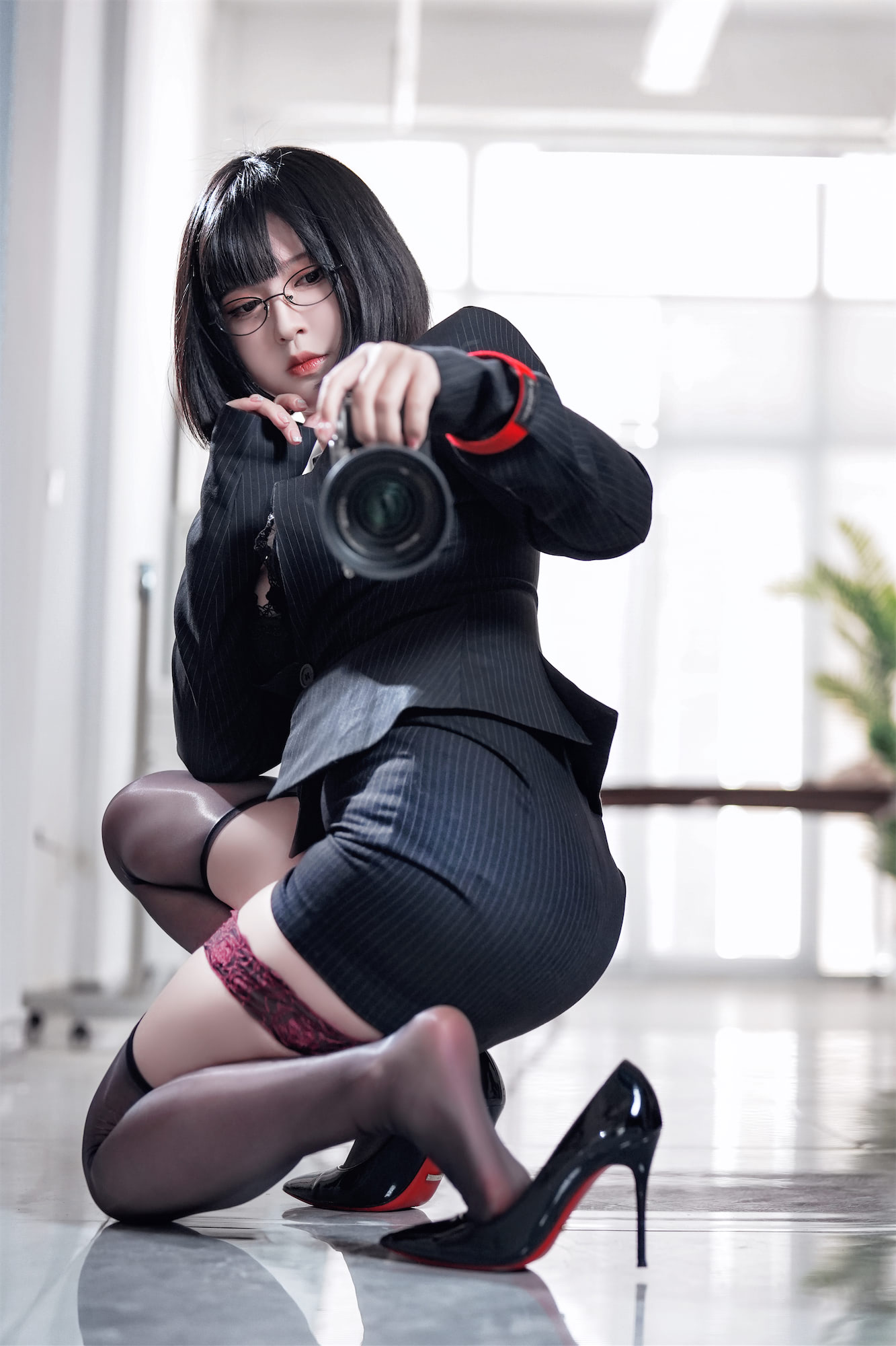 半半子上司様Vol.03眼镜娘56p7v