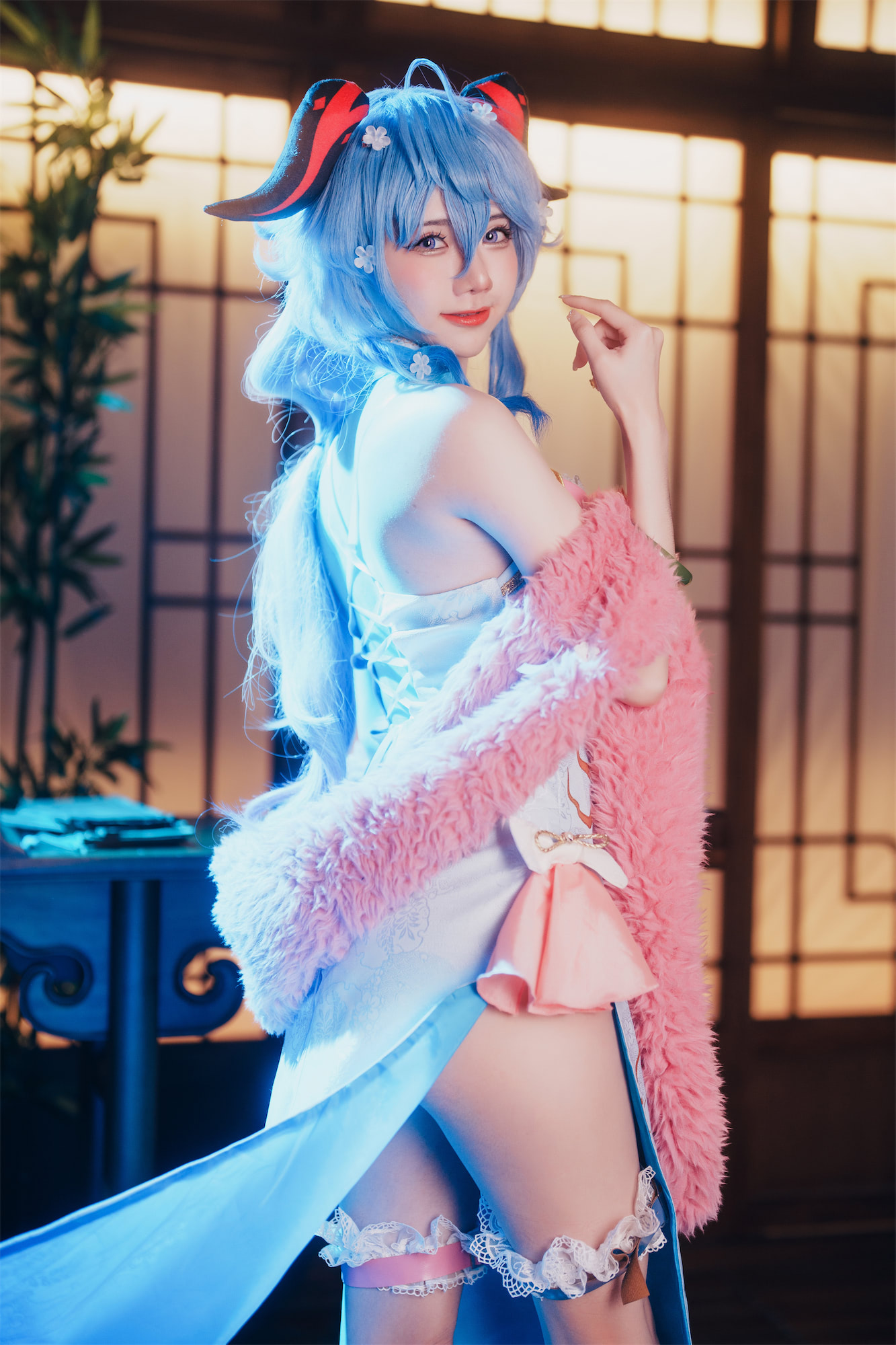 Sally Dorasnow原神甘雨旗袍38p