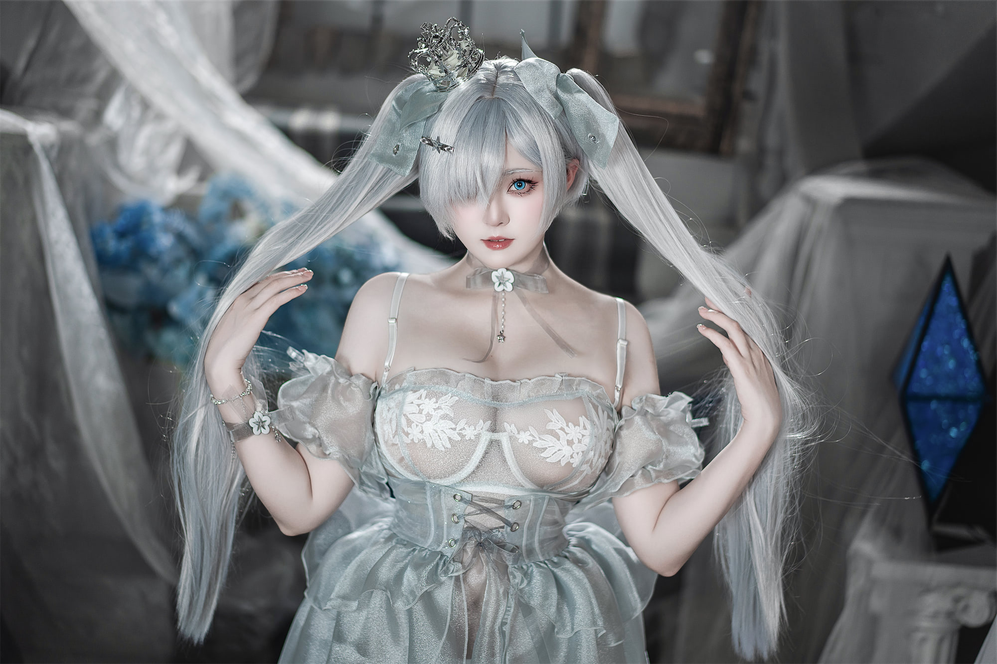 Natsuko_夏夏子Nikke灰姑娘水晶公主95p3v_2