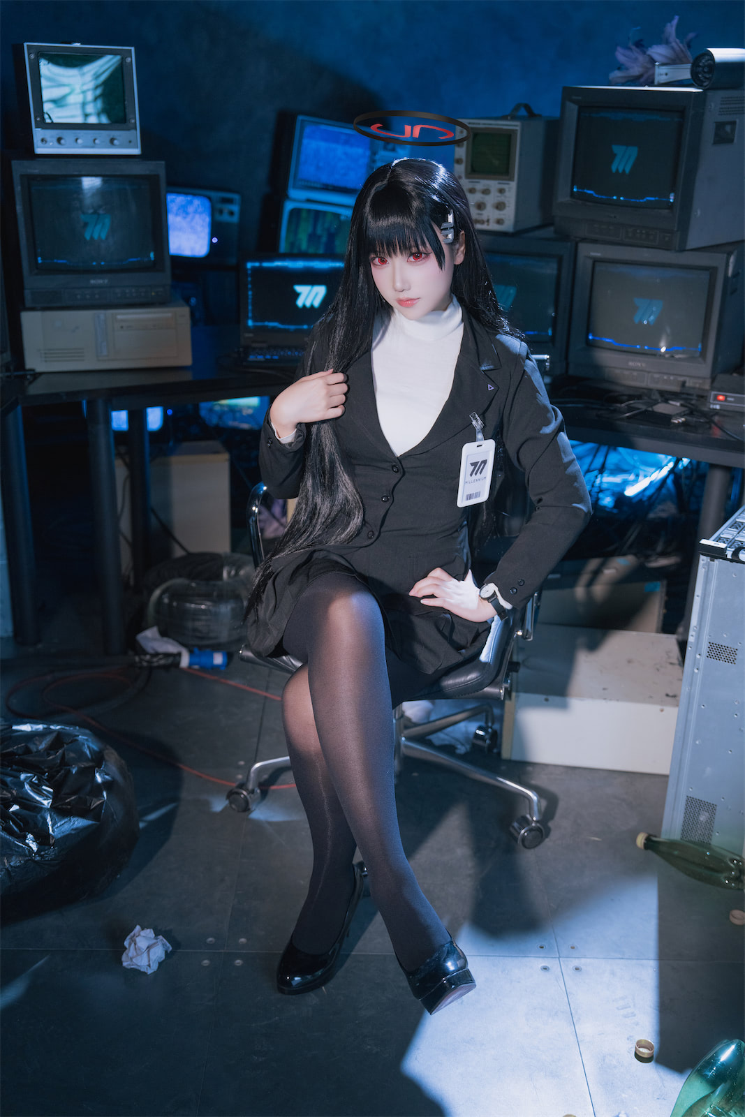 lunananya蔚蓝档案调月莉音30p_1
