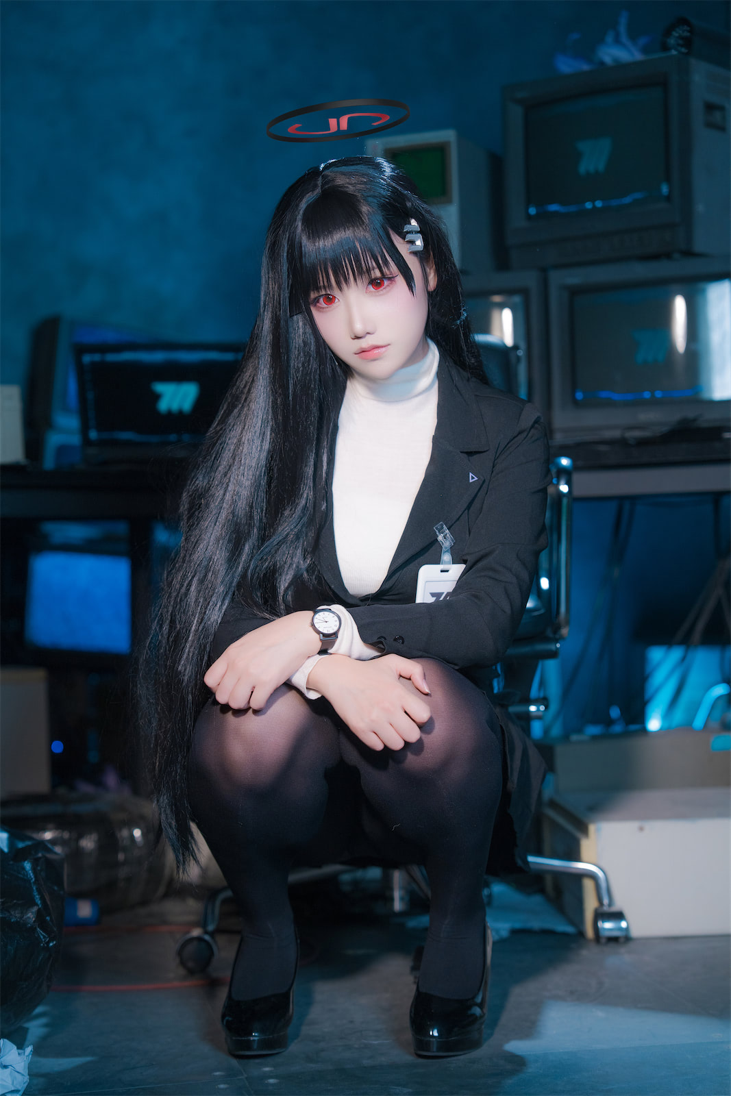 lunananya蔚蓝档案调月莉音30p