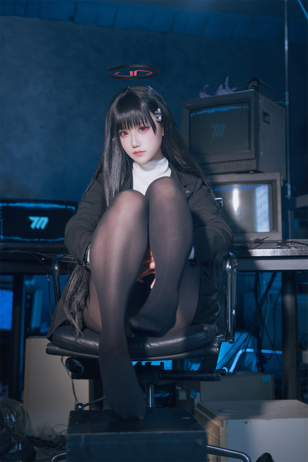 lunananya蔚蓝档案调月莉音30p_3