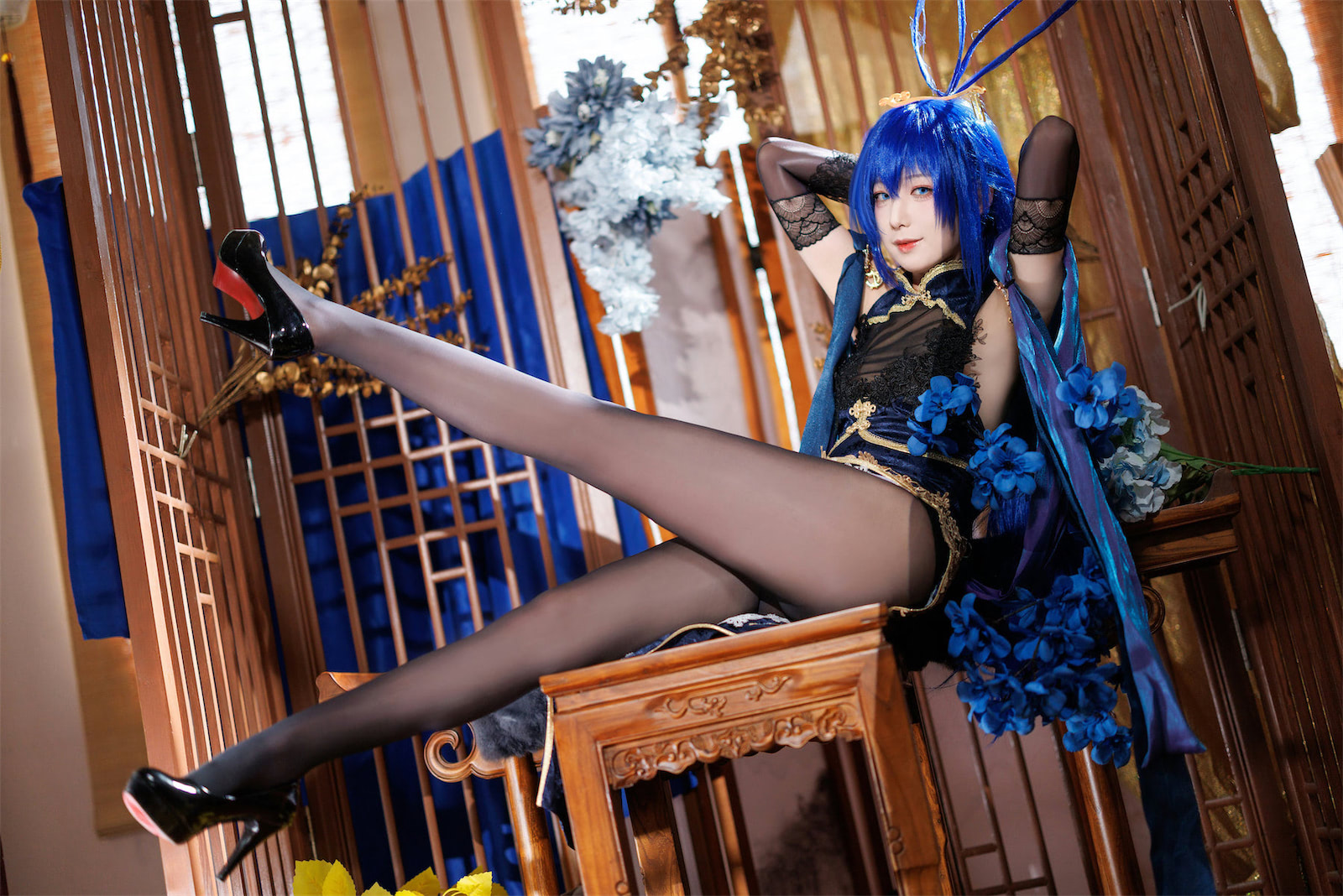 封疆疆v花园新泽西旗袍43p