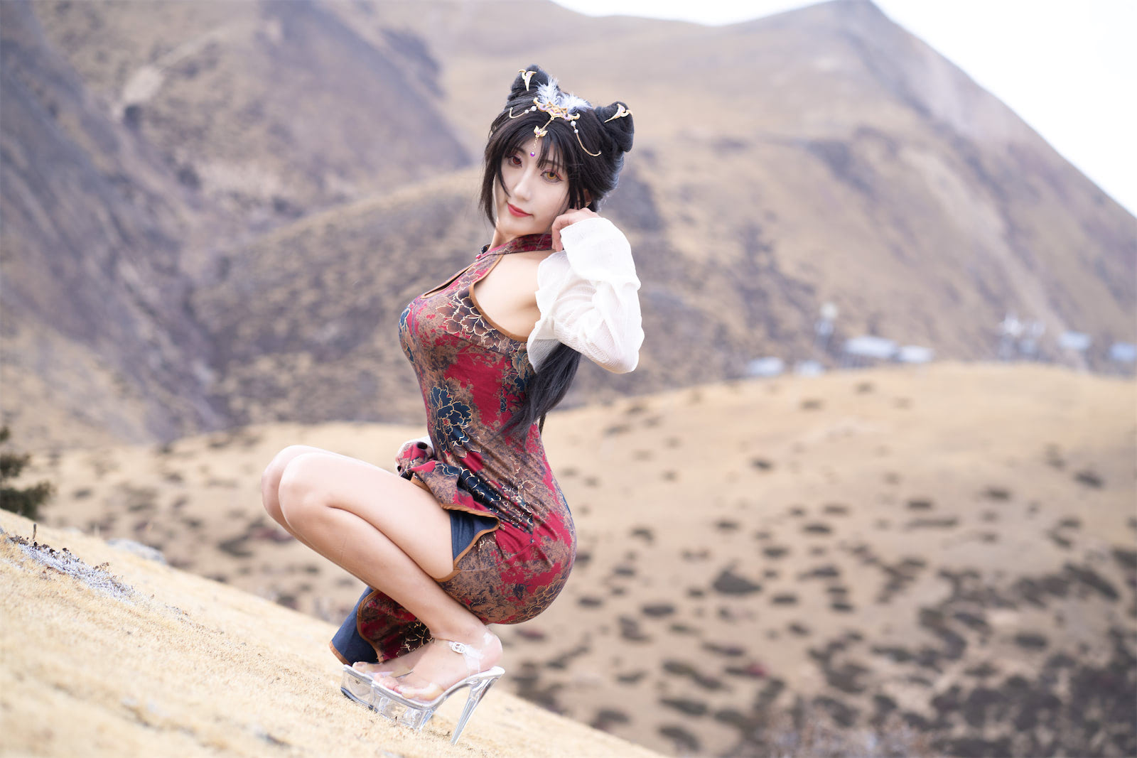 职业奶妈三水子玉玲珑旗袍54p_2