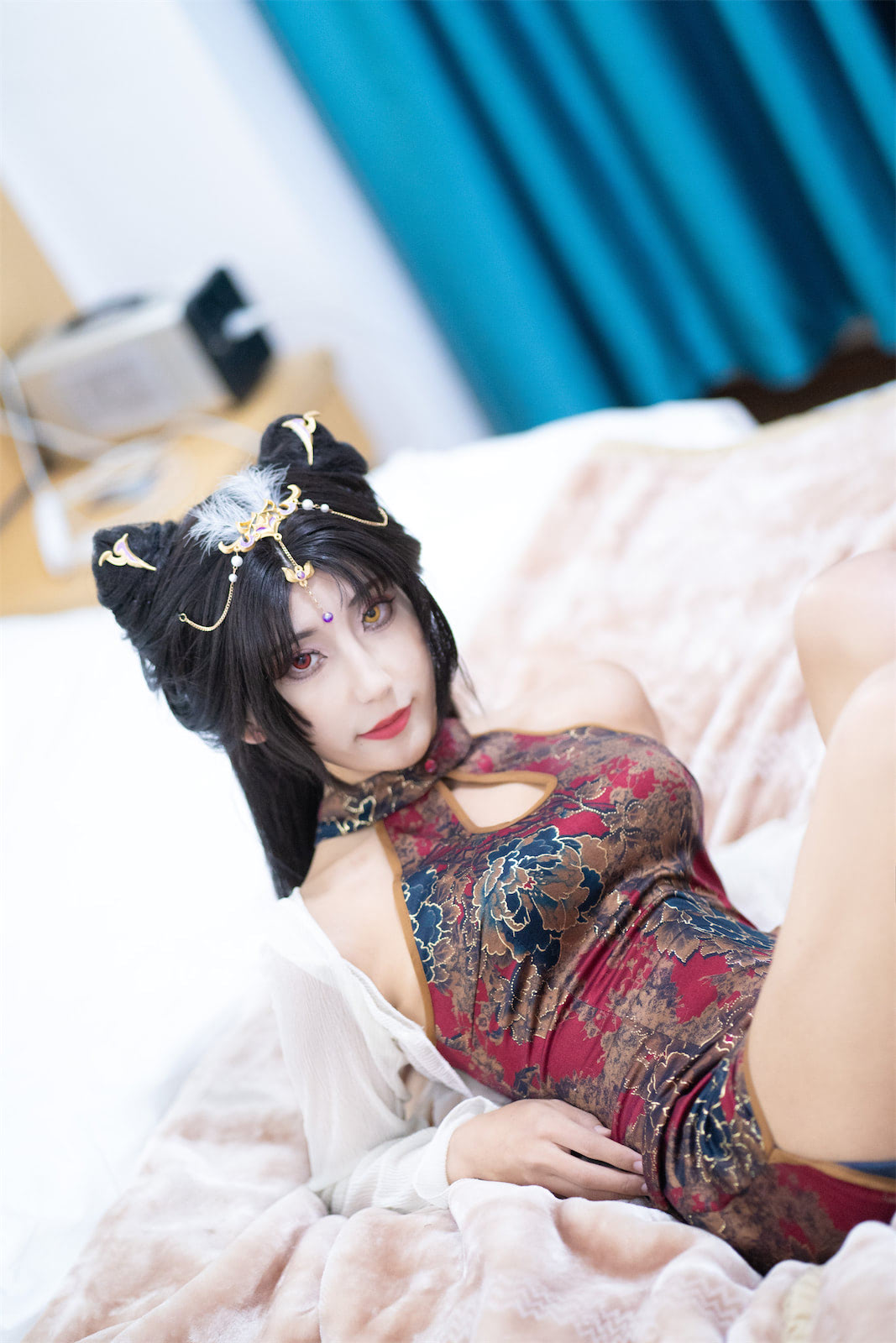 职业奶妈三水子玉玲珑旗袍54p_3