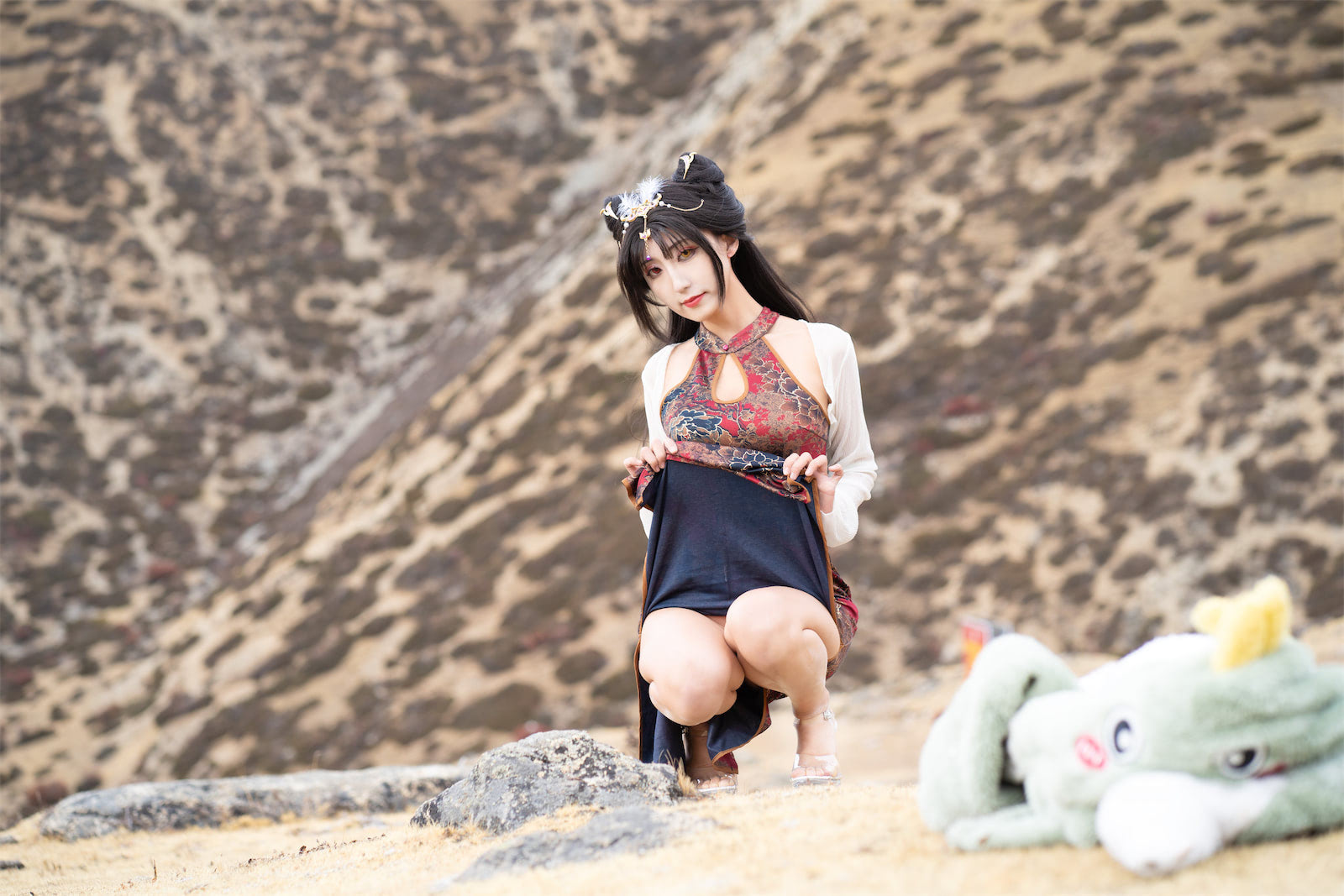 职业奶妈三水子玉玲珑旗袍54p_4