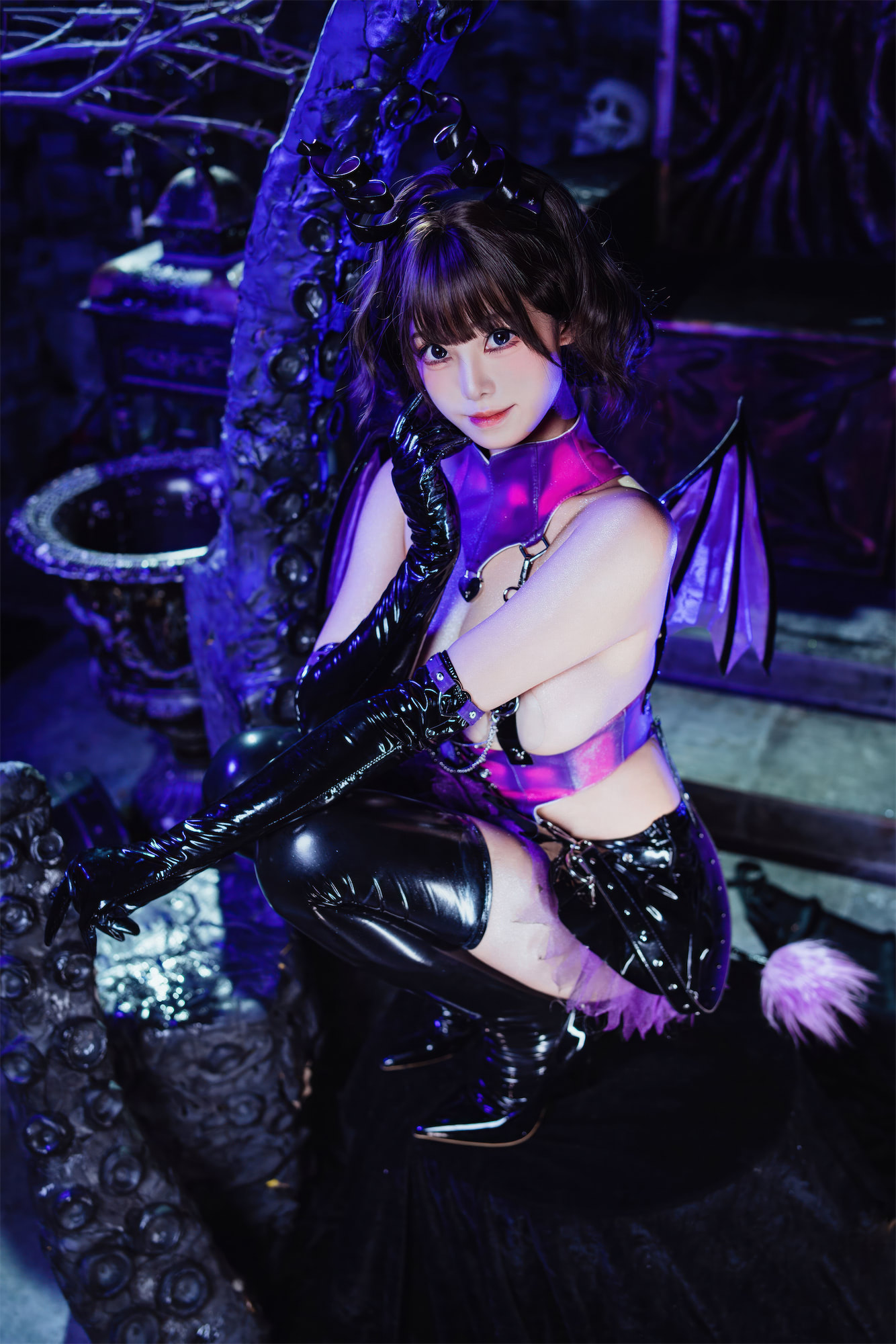 蜜汁猫裘触手魅魔85p