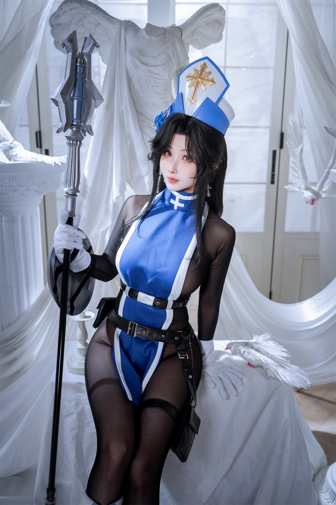 rioko凉凉子胜利女神梅登冰玫瑰45p_2