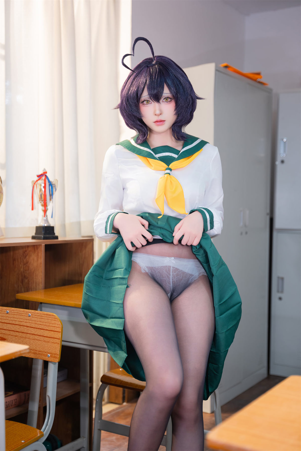 清水由乃猪突猛蛋柊舞缇娜JK双人81p_1