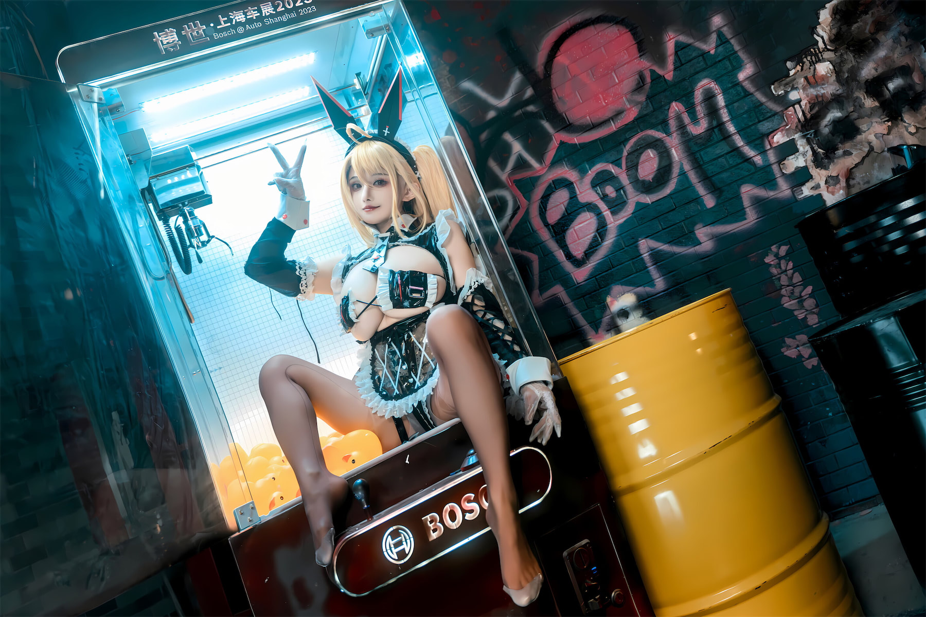 古阿扎交错战线咎瓦尤斯女仆60p