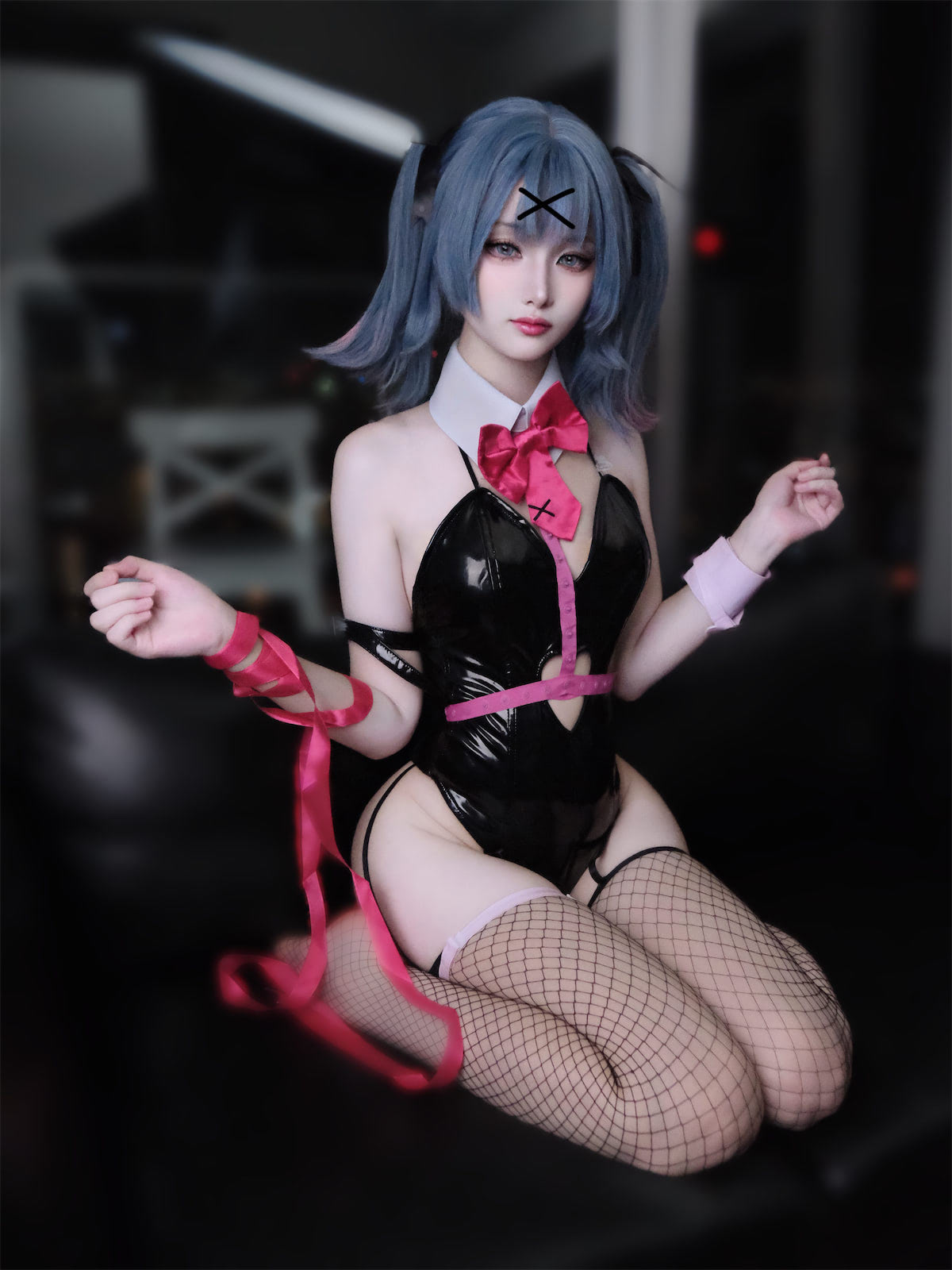 幼愛Youmeko初音未来兔子洞兔女郎28p_3