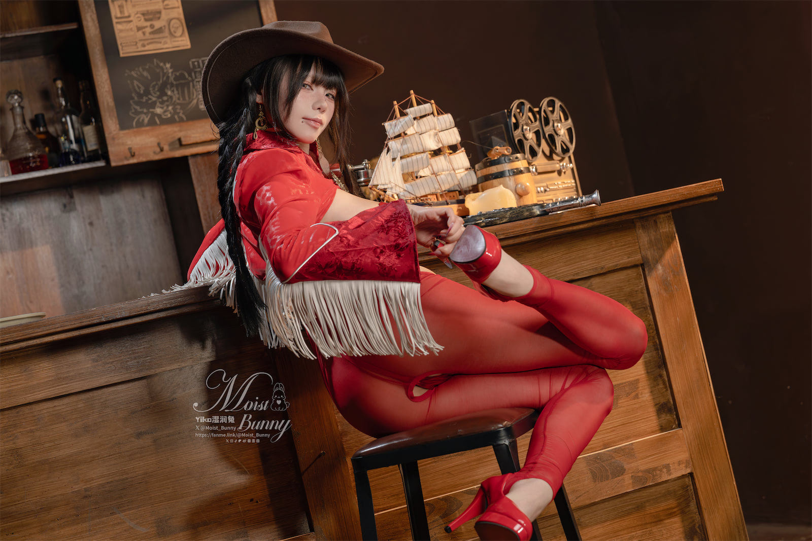 咬一口兔娘西部逆兔女郎107p2v_1
