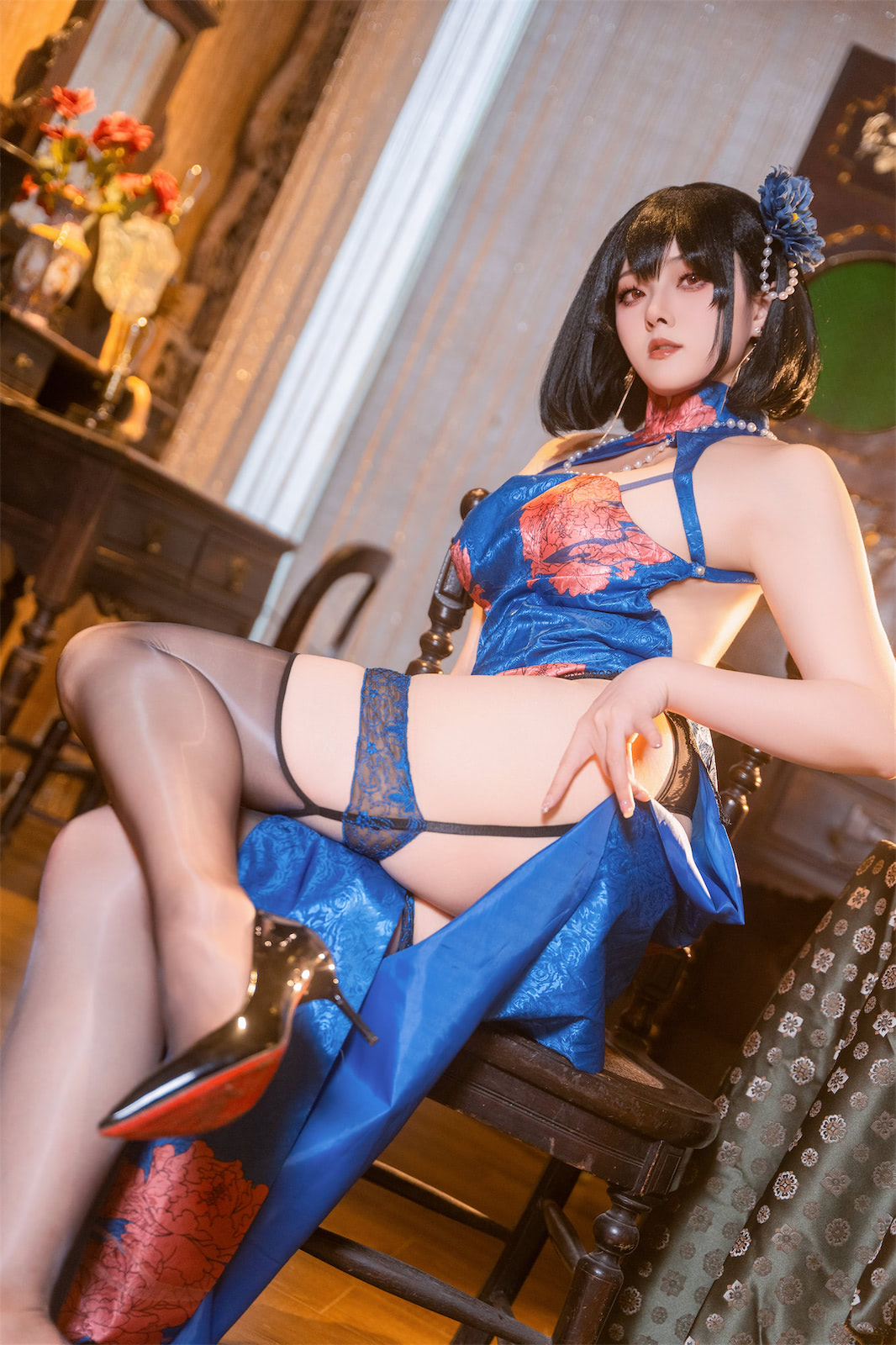 Natsuko_夏夏子碧蓝航线建武旗袍99p2v_3