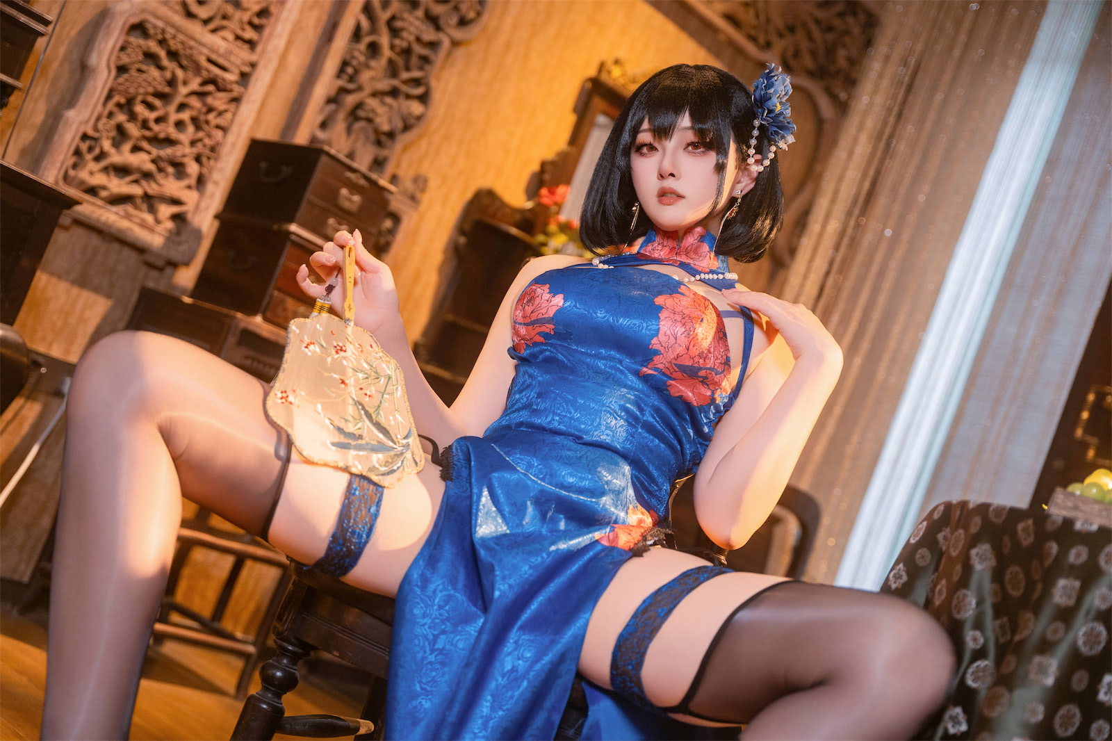 Natsuko_夏夏子碧蓝航线建武旗袍99p2v_4