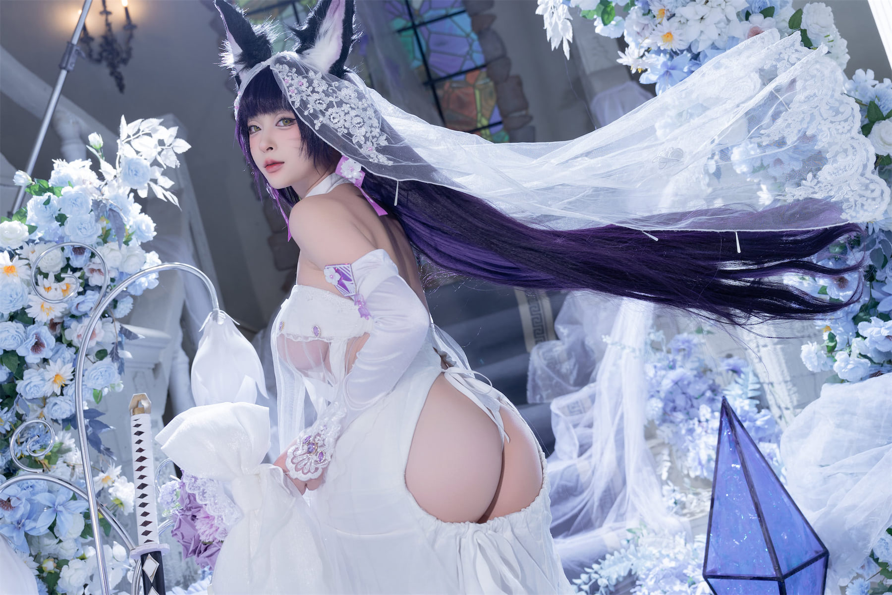 清水由乃武藏紫藤花51p1v_4