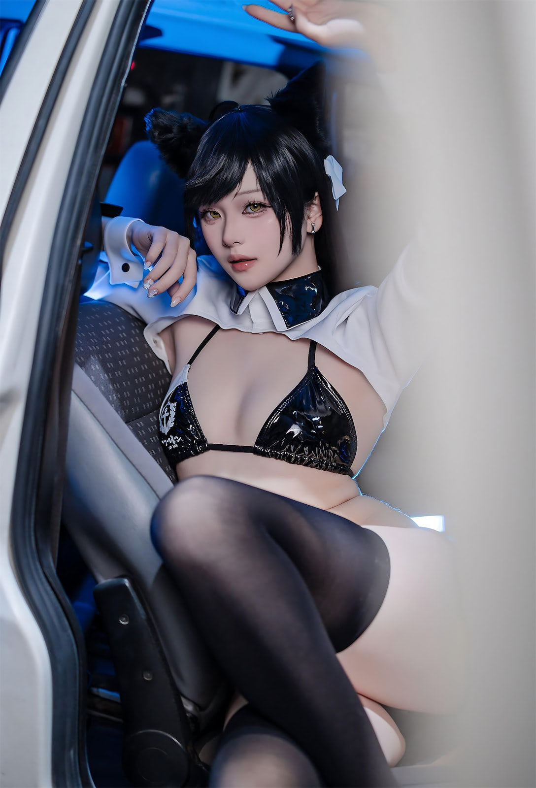 屿鱼碧蓝航线爱宕赛车服114p_3
