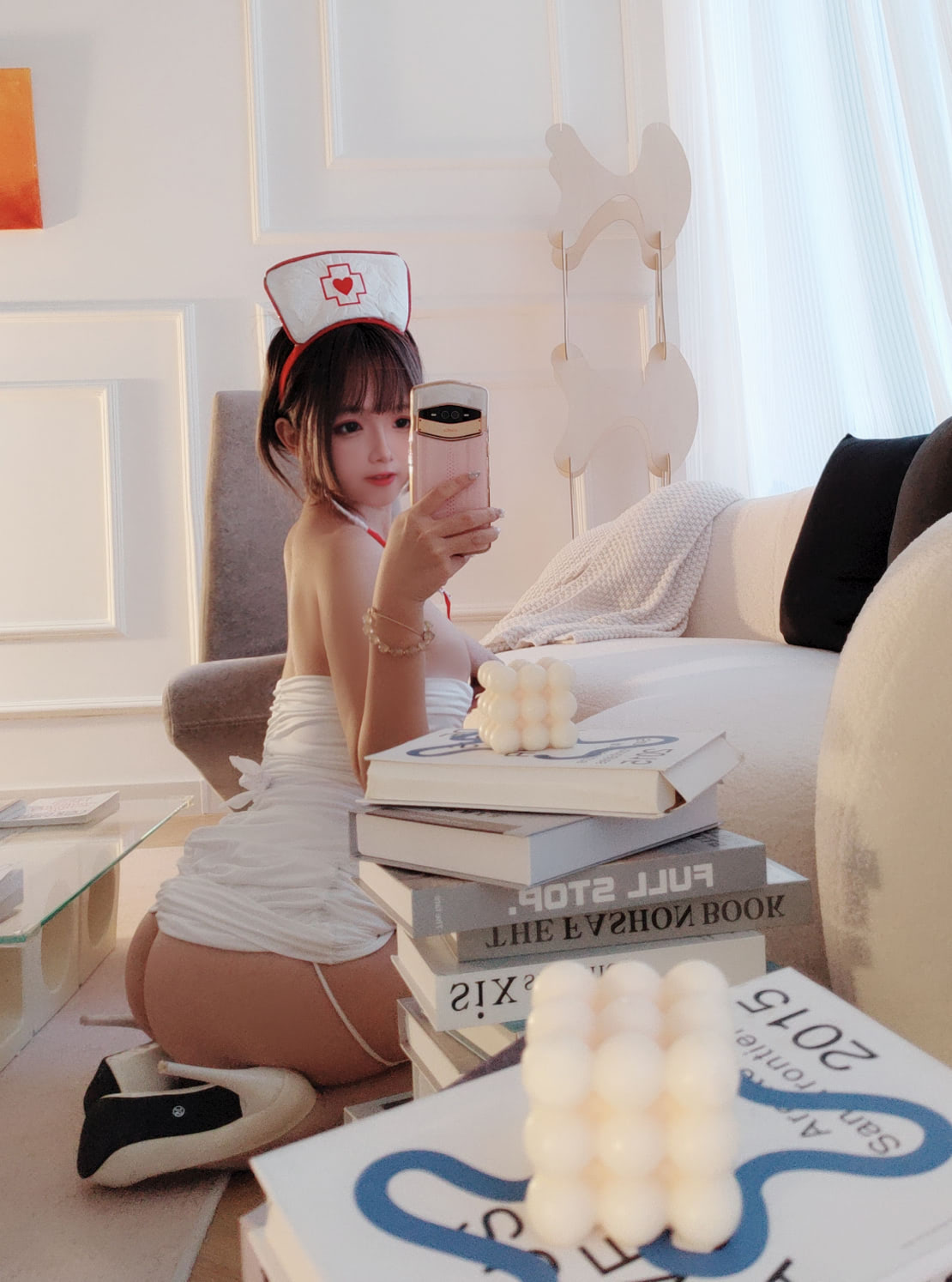 日奈娇护士姐姐自摄51p_3