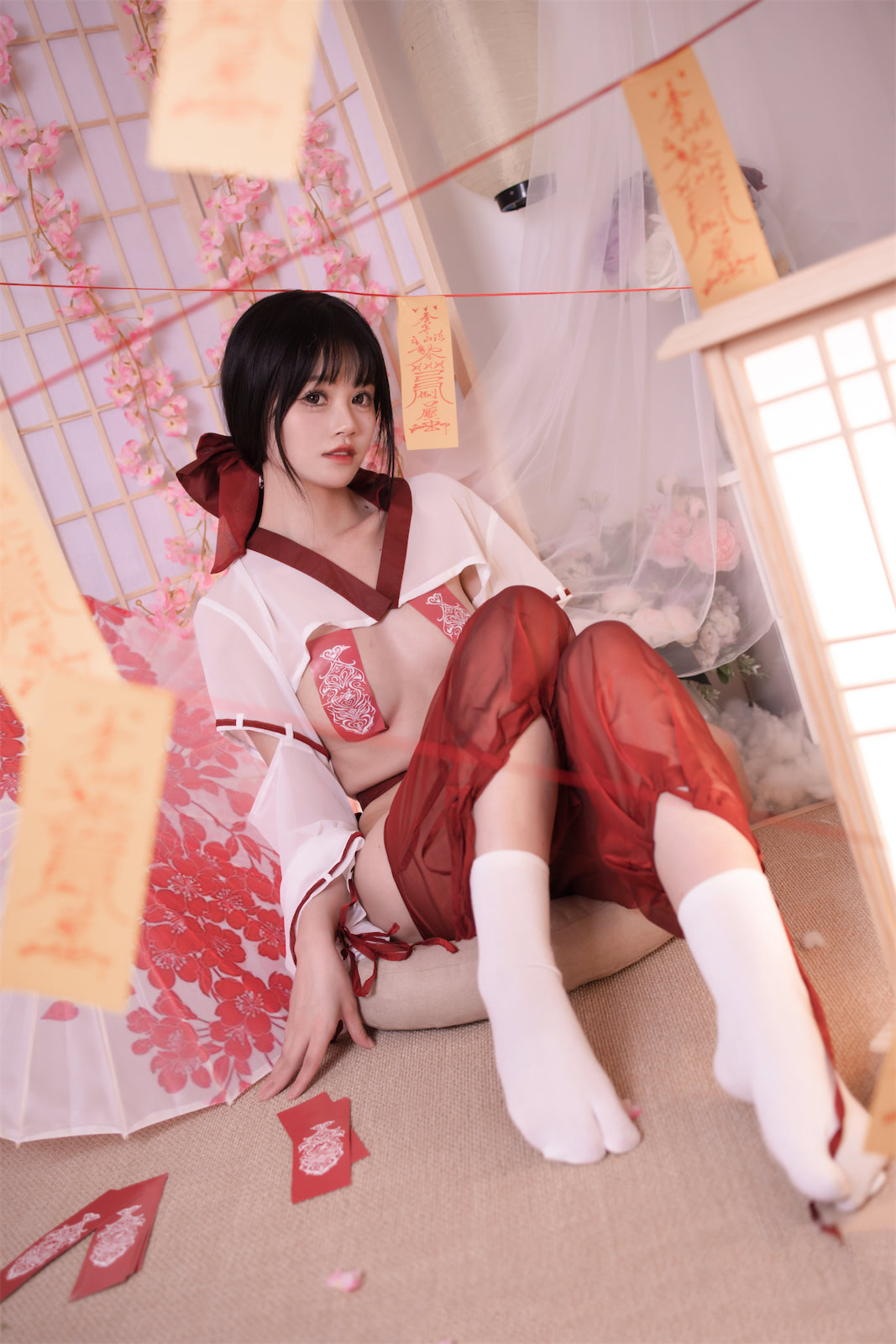 千反田鹿子祈福巫女56p_1