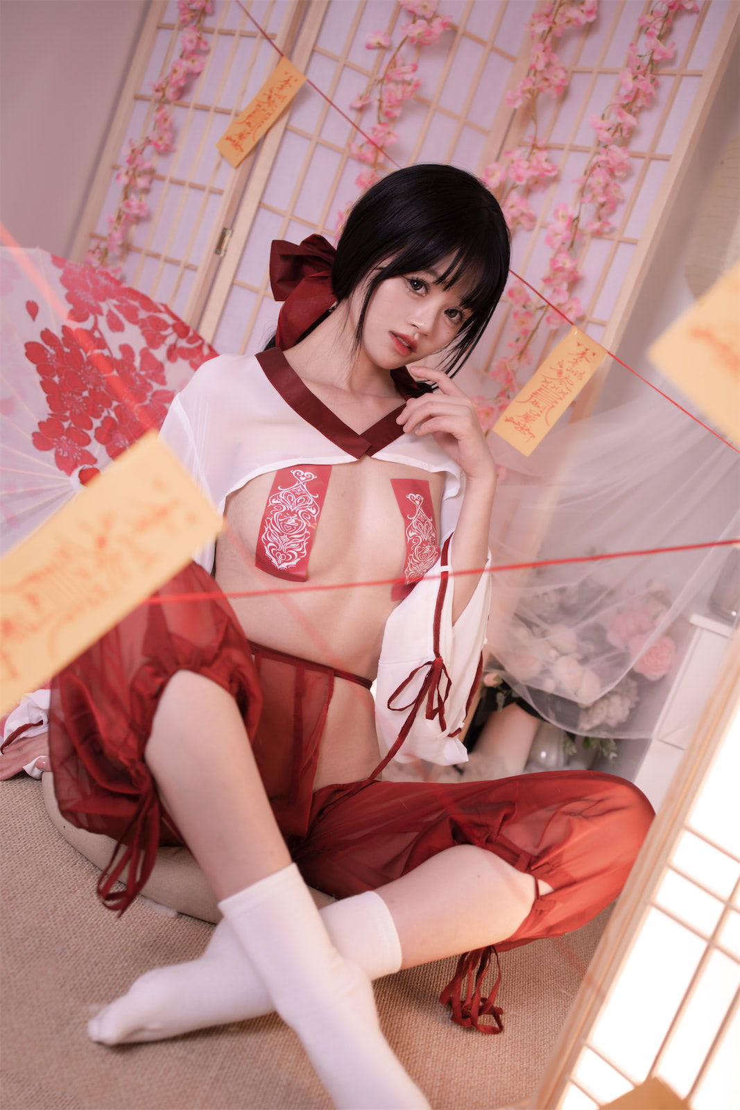 千反田鹿子祈福巫女56p_2