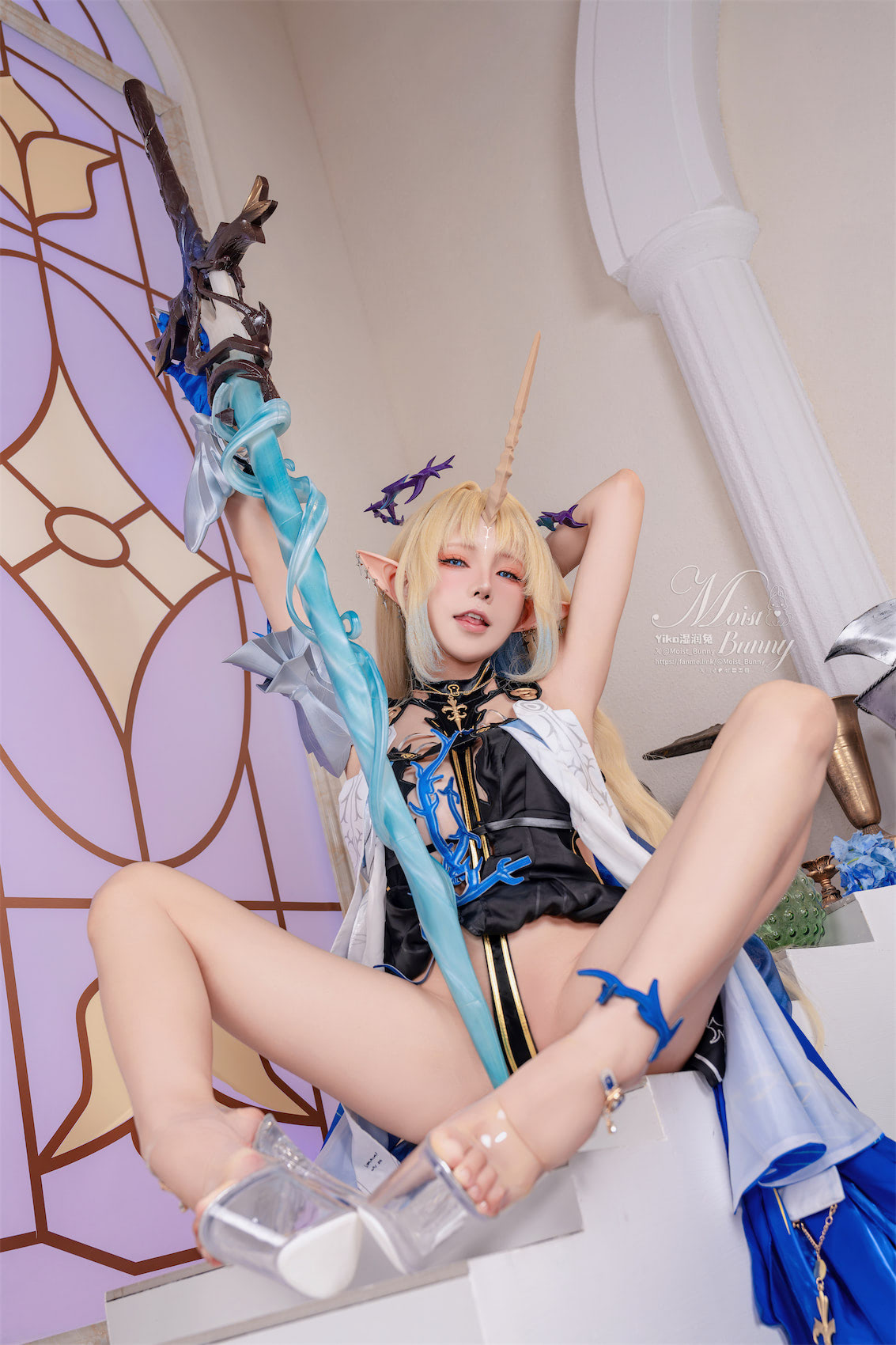咬一口兔娘鸣潮芙露德莉斯100p2v_2