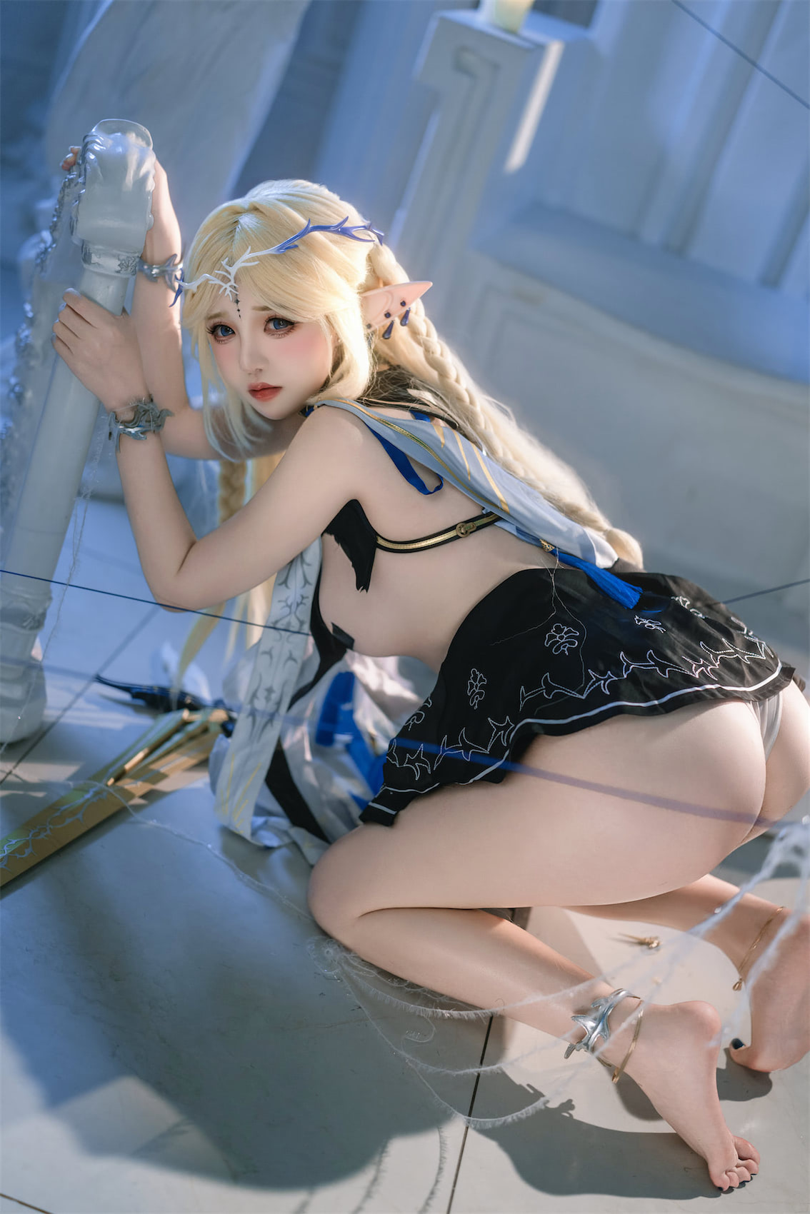 阿薰kaOri卡提希娅被侵沾的圣女164p1v_4