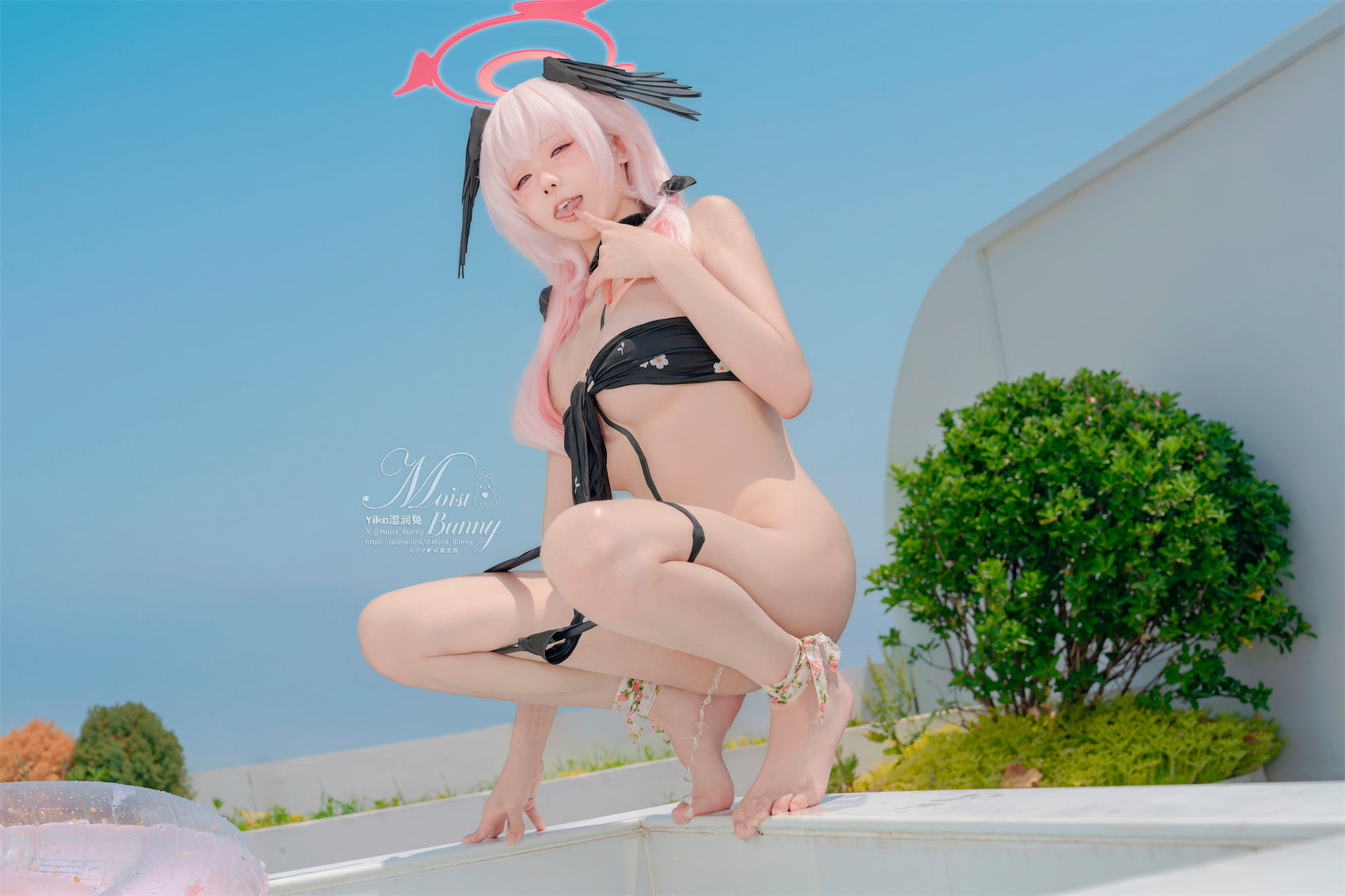 咬一口兔娘下江小春泳装95p2v_1