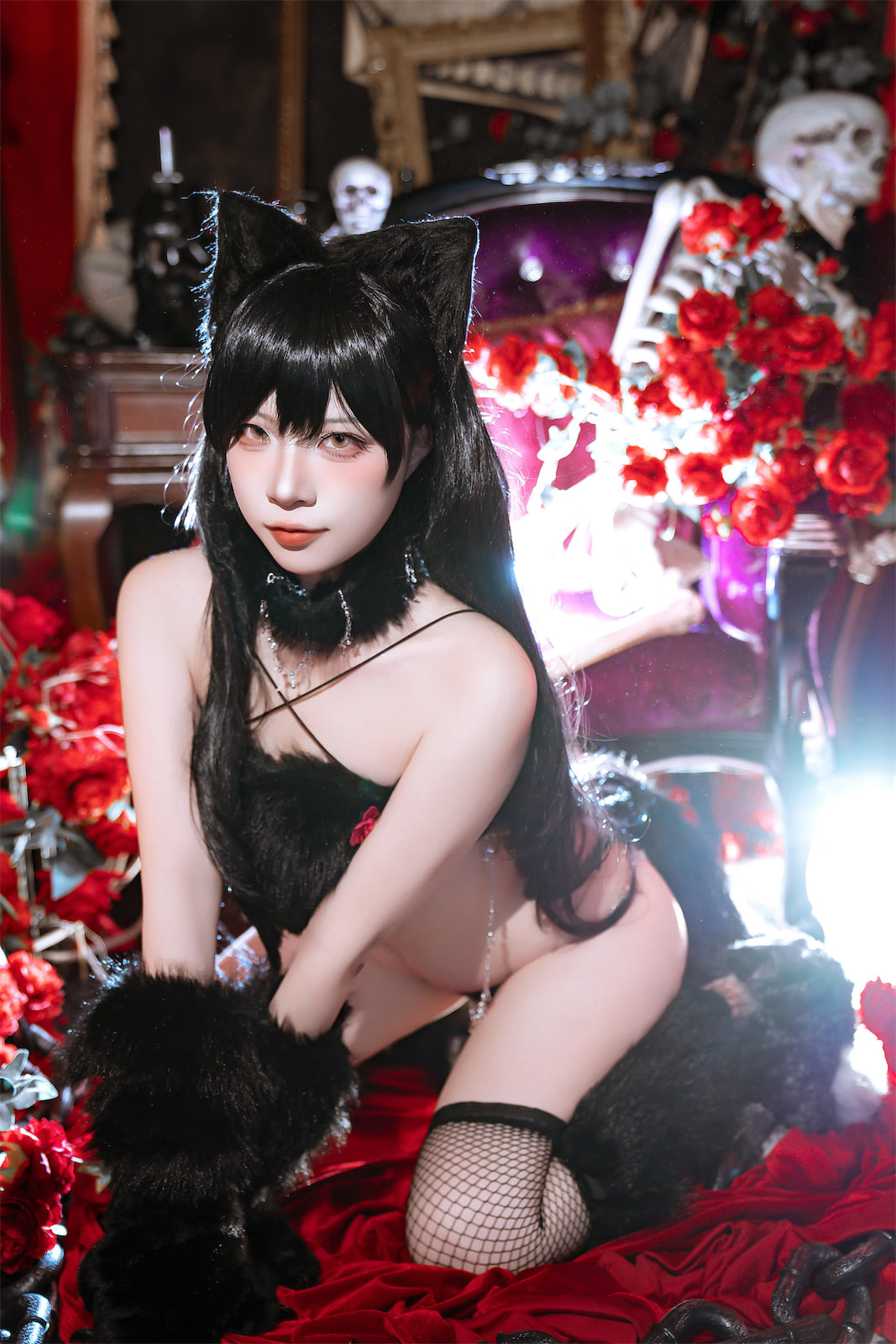 二佐Nisa爱宕万圣节私房竞泳68p_3