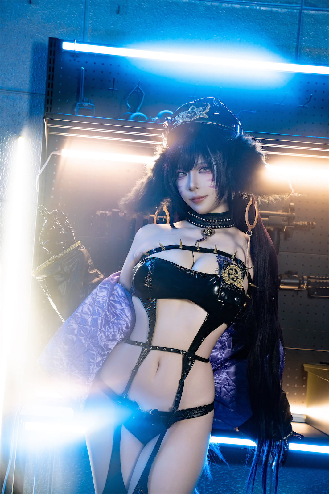 二佐Nisa碧蓝航线武藏女警25p_4