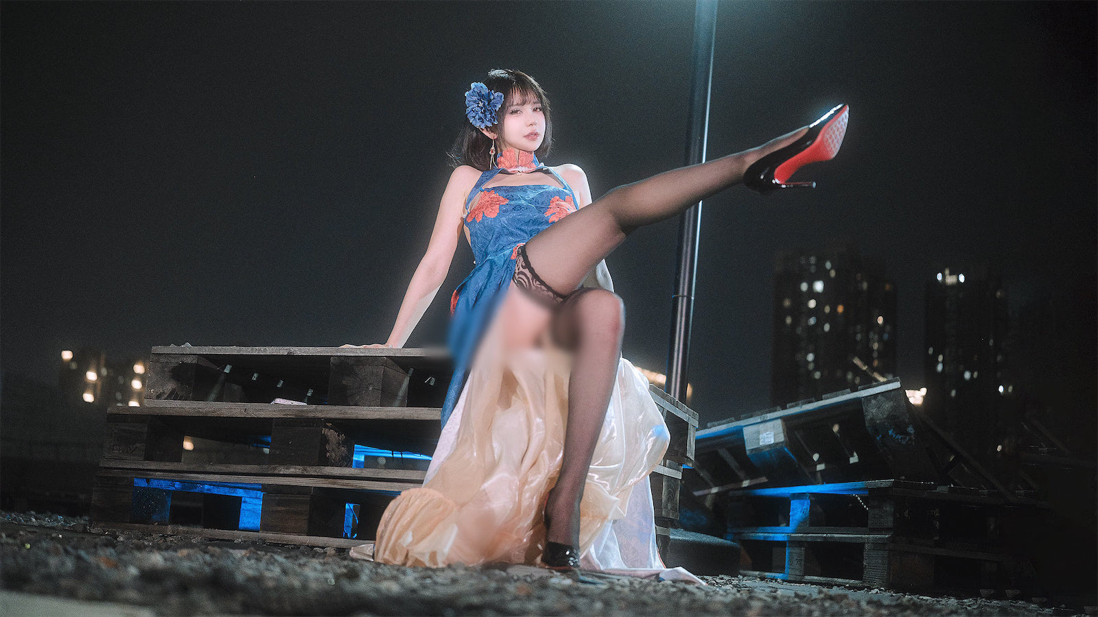 Tina很妖孽呀碧蓝航线建武旗袍39p