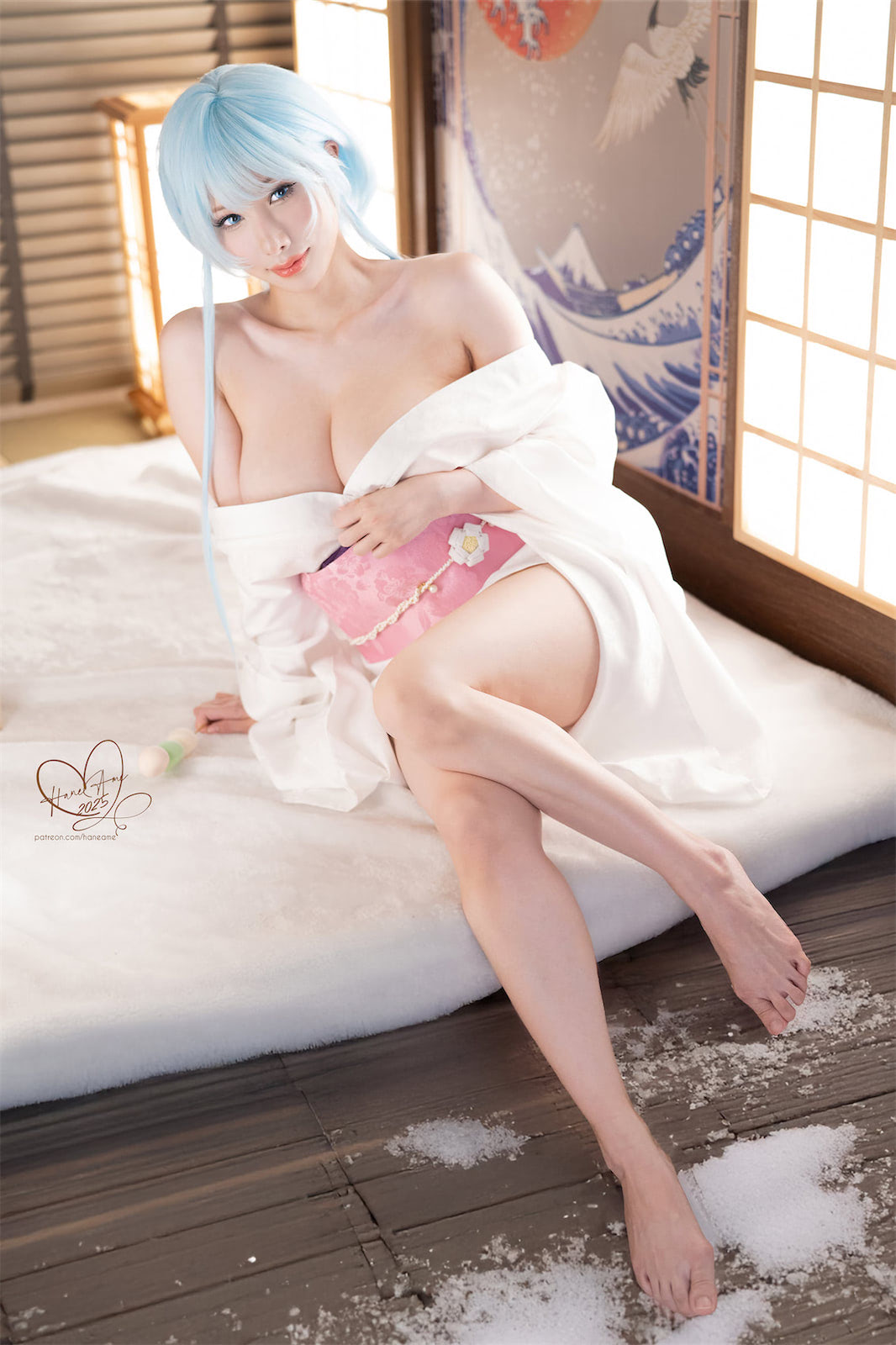 HaneAme地狱老师神眉雪女35p_1
