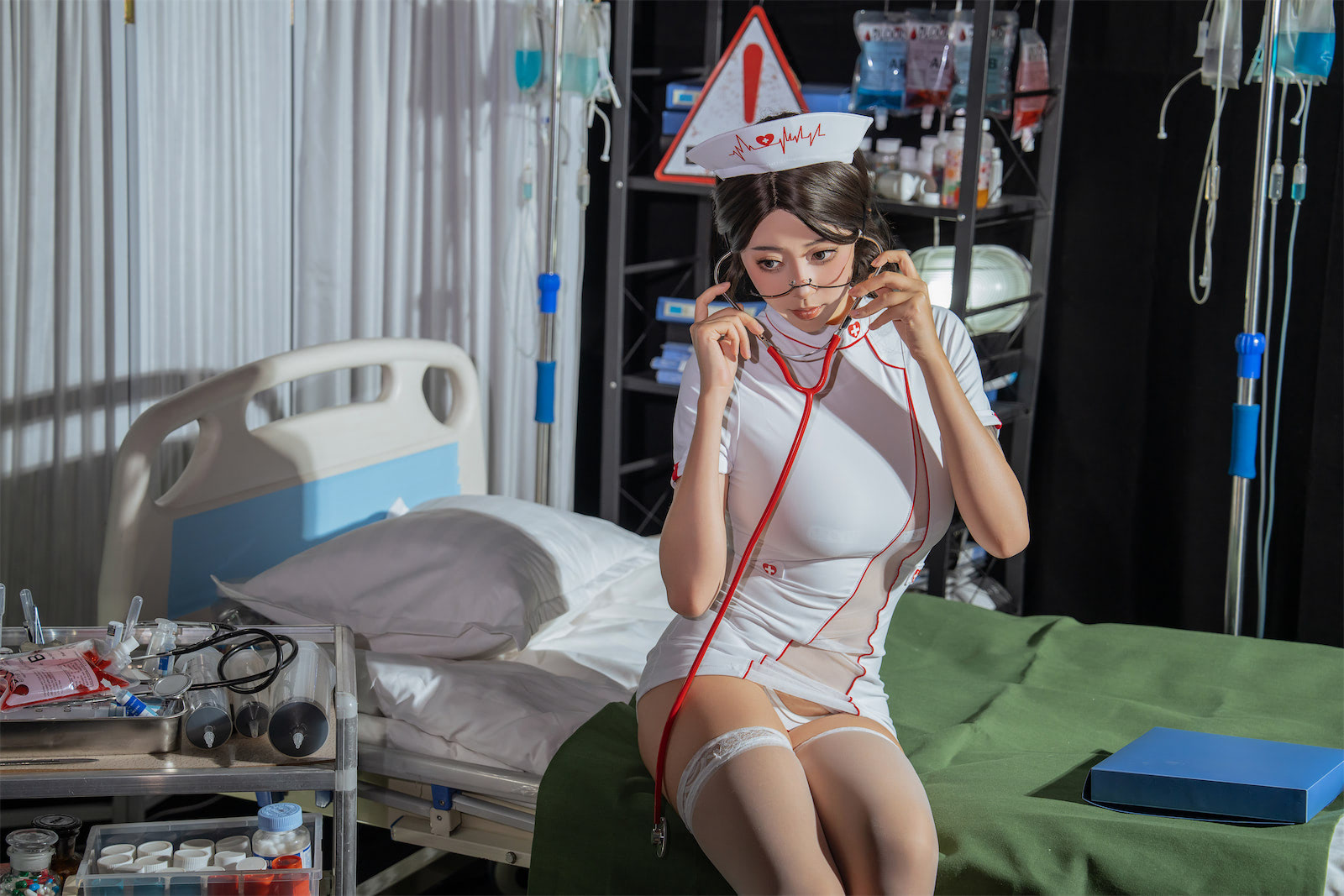 奈汐酱nice心动护士80p1v_3