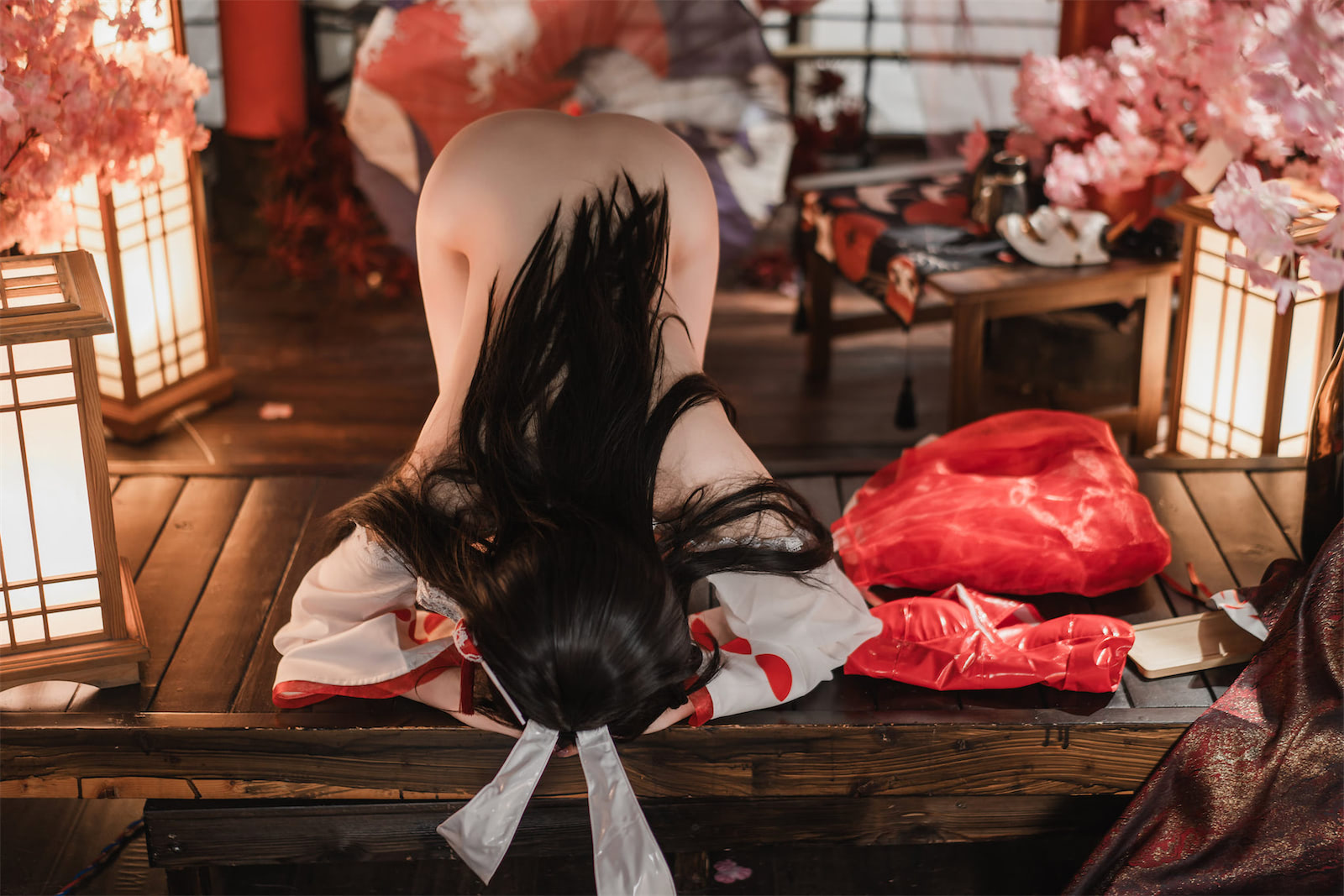 Natsuko_夏夏子碧蓝航线大山巫女兔70p