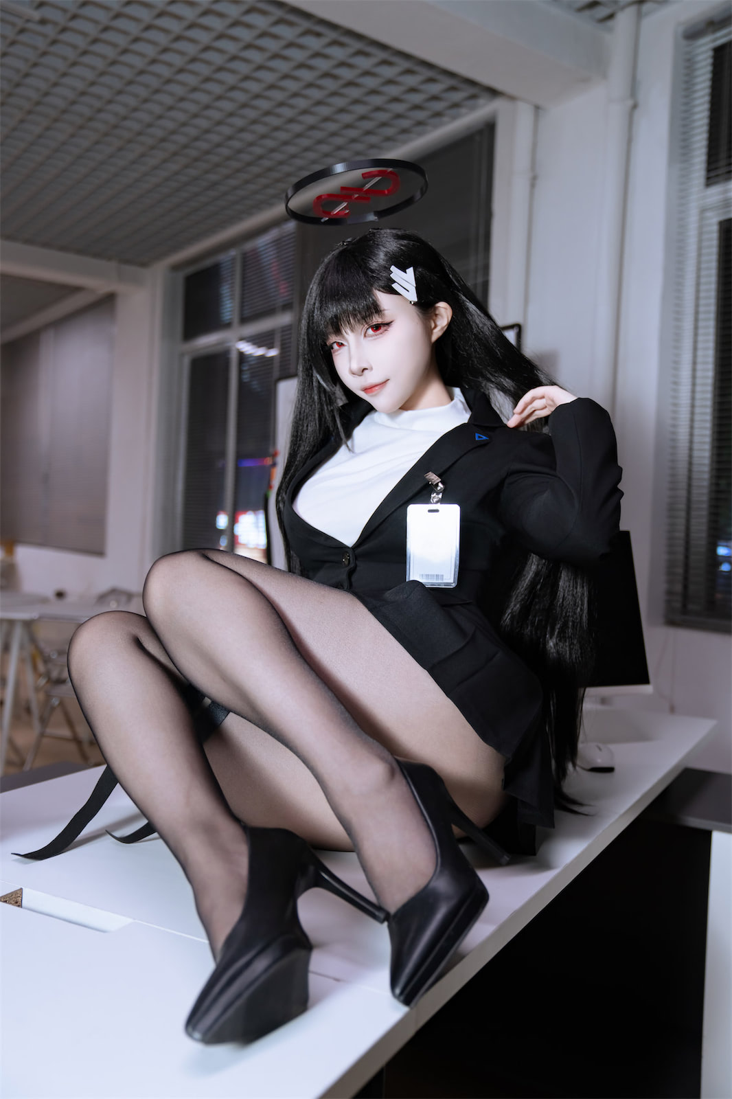 二佐Nisa调月莉音OL礼服54p_1