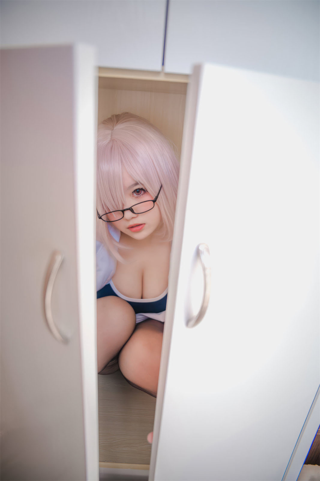 阿半今天很开心BB护士玛修体操服45p_3